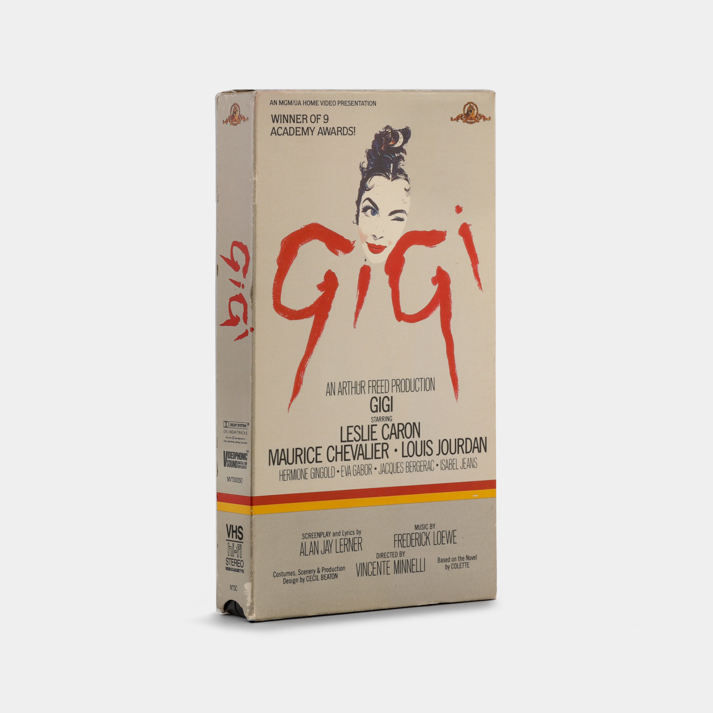 Gigi VHS Tape