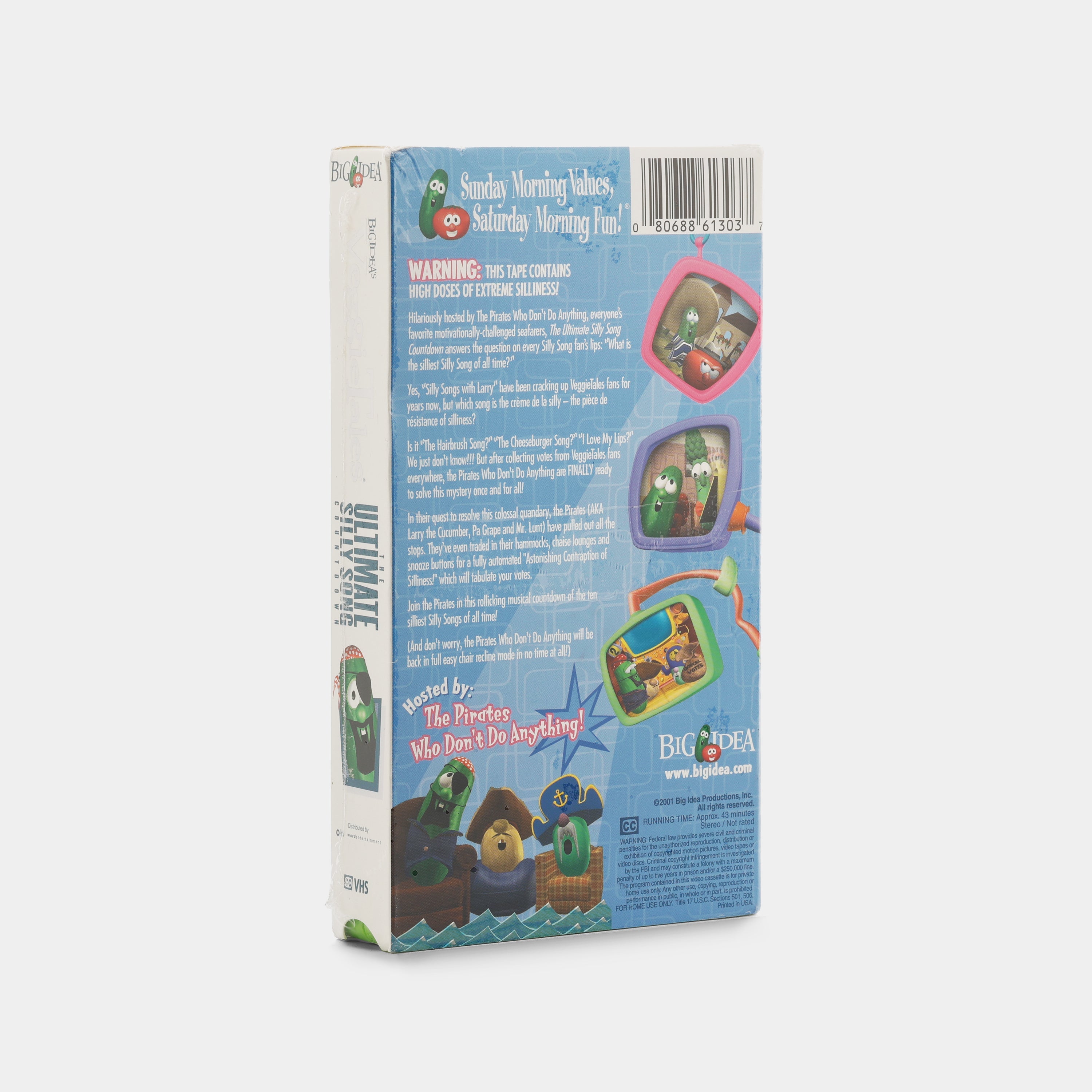 VeggieTales: The Ultimate Silly Song Countdown VHS Tape