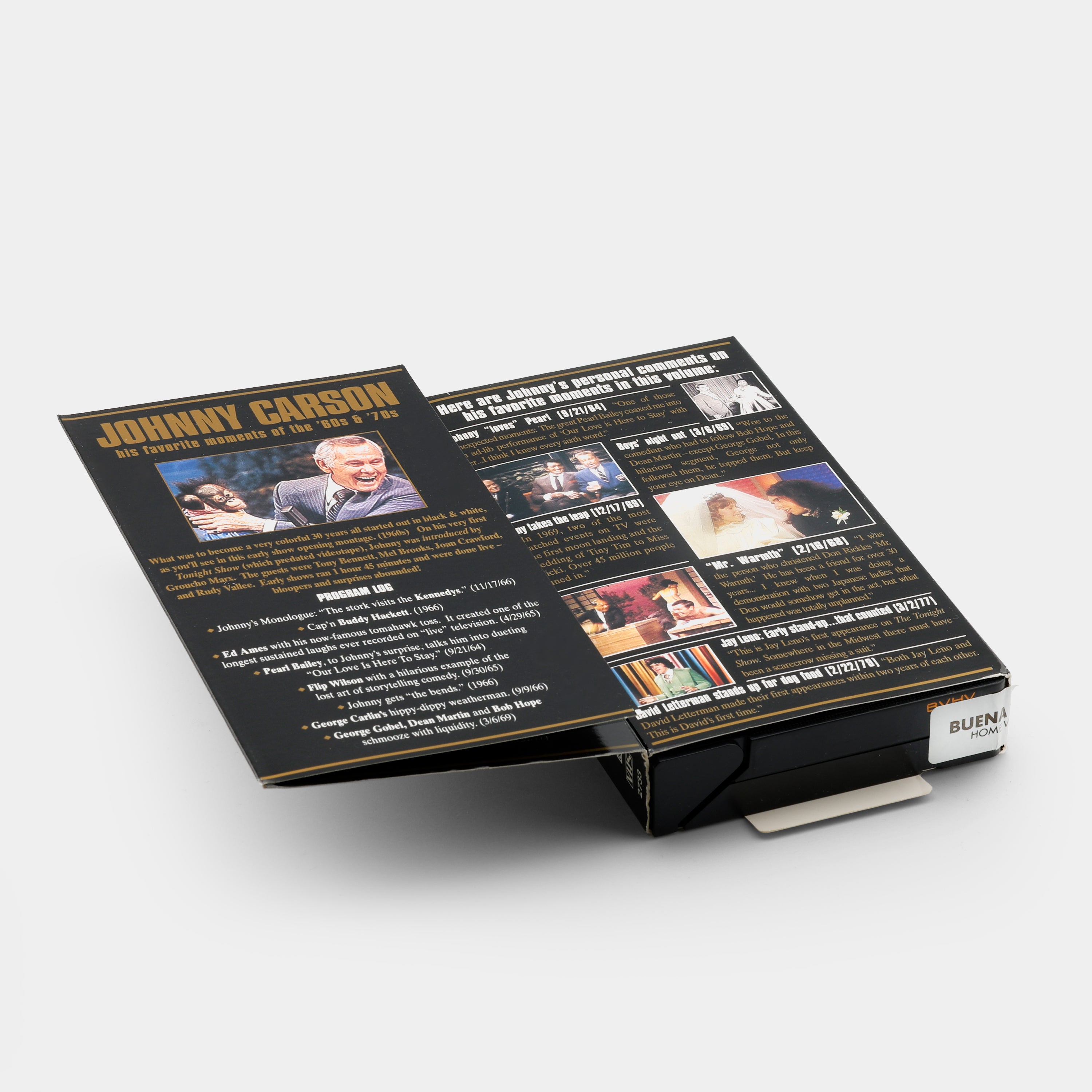 Johnny Carson: His Favorite Moments from The Tonight Show – '60s & '70s: Heeere's Johnny! VHS Tape