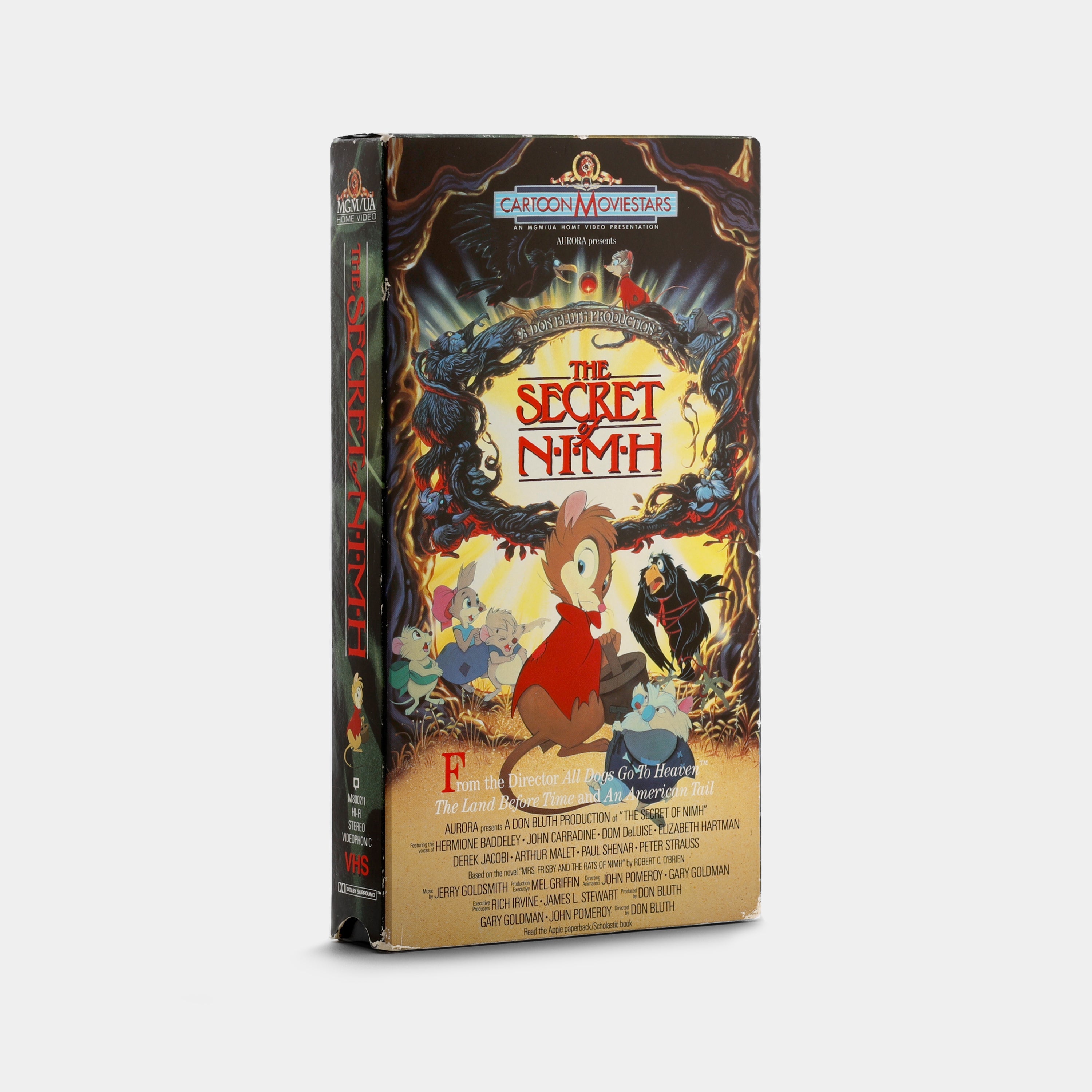 The Secret of NIMH VHS Tape