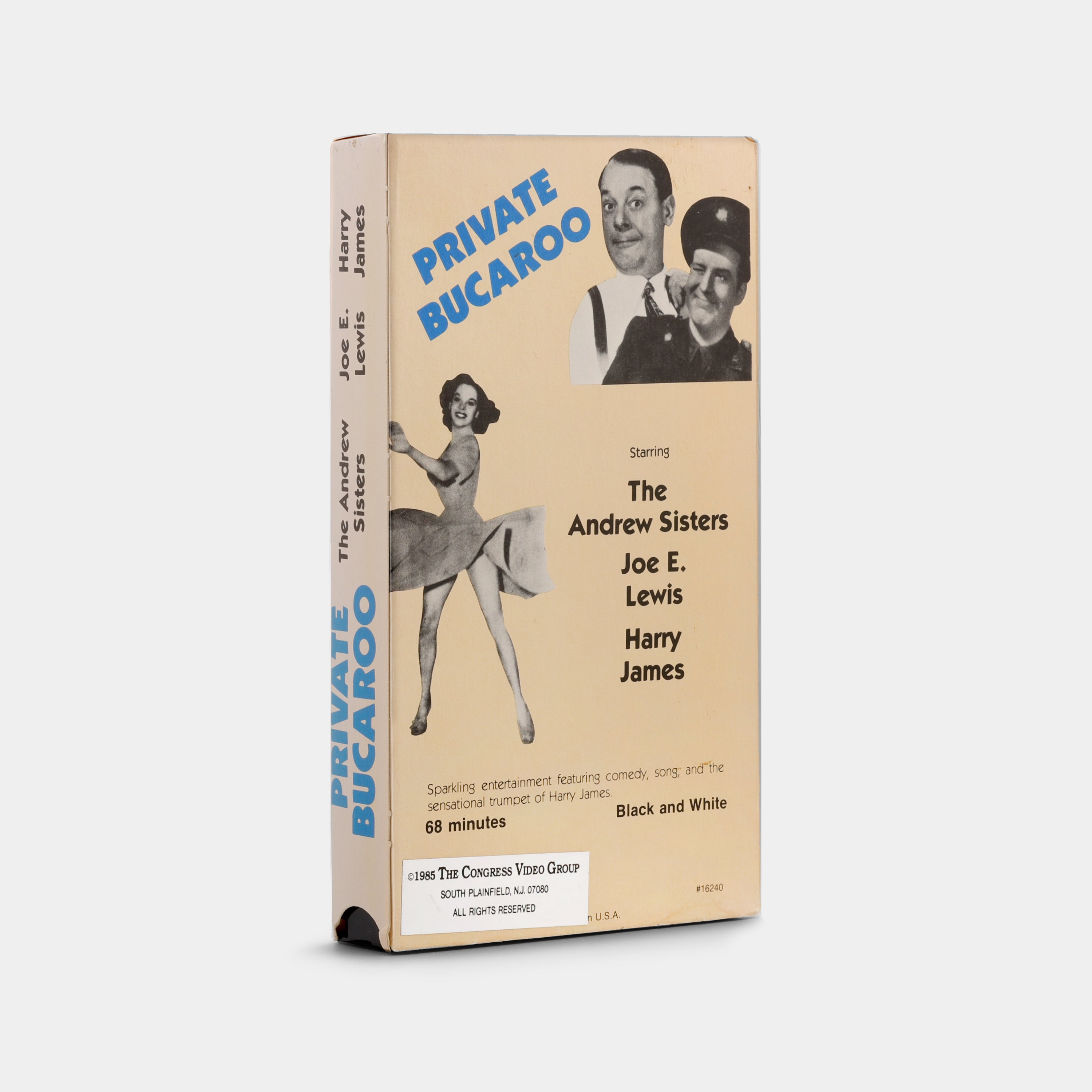 Private Buckaroo VHS Tape