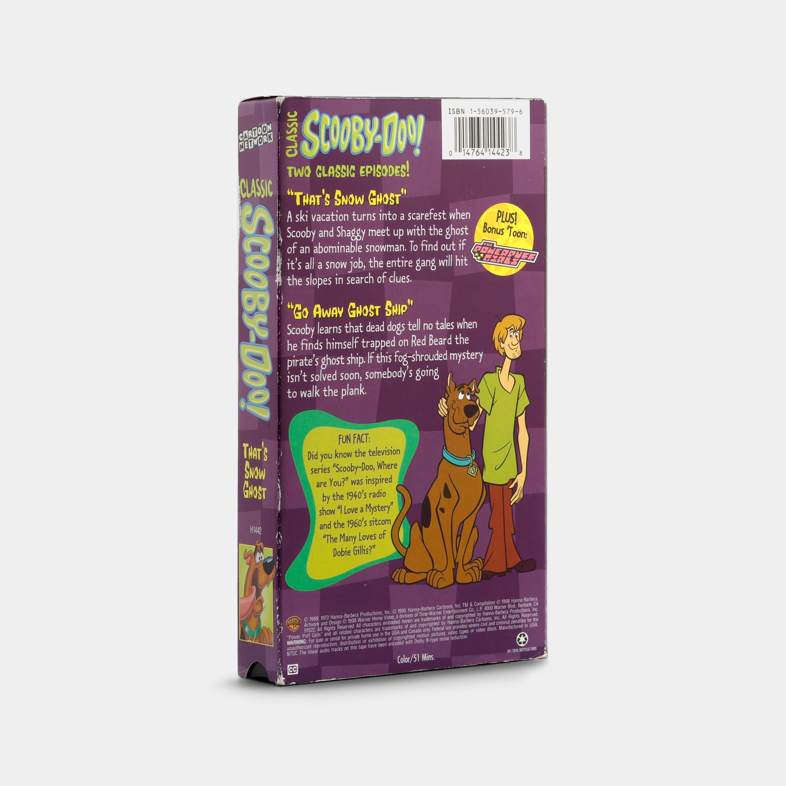Scooby-Doo: That's Snow Ghost VHS Tape