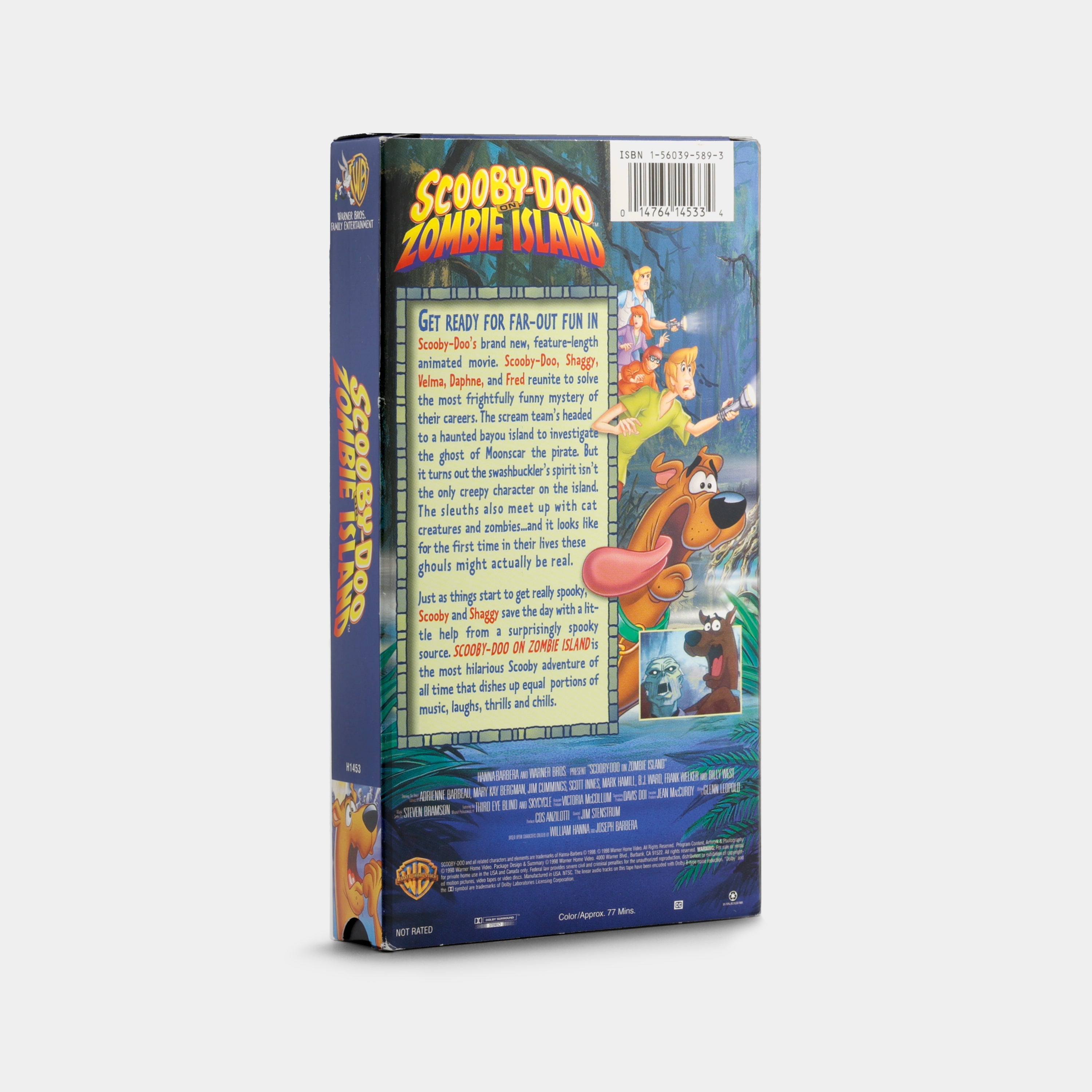 Scooby-Doo on Zombie Island VHS Tape