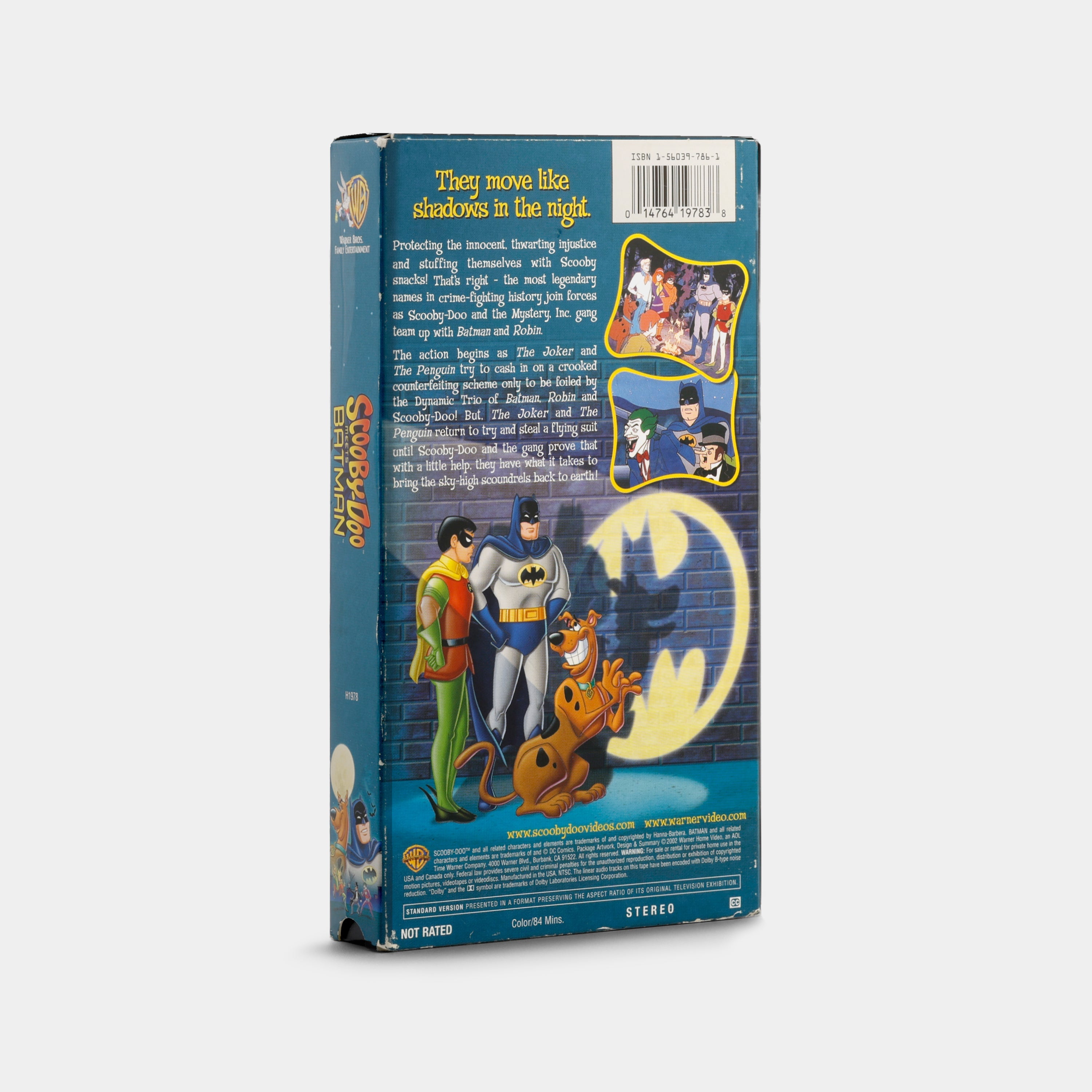 Scooby-Doo Meets Batman VHS Tape