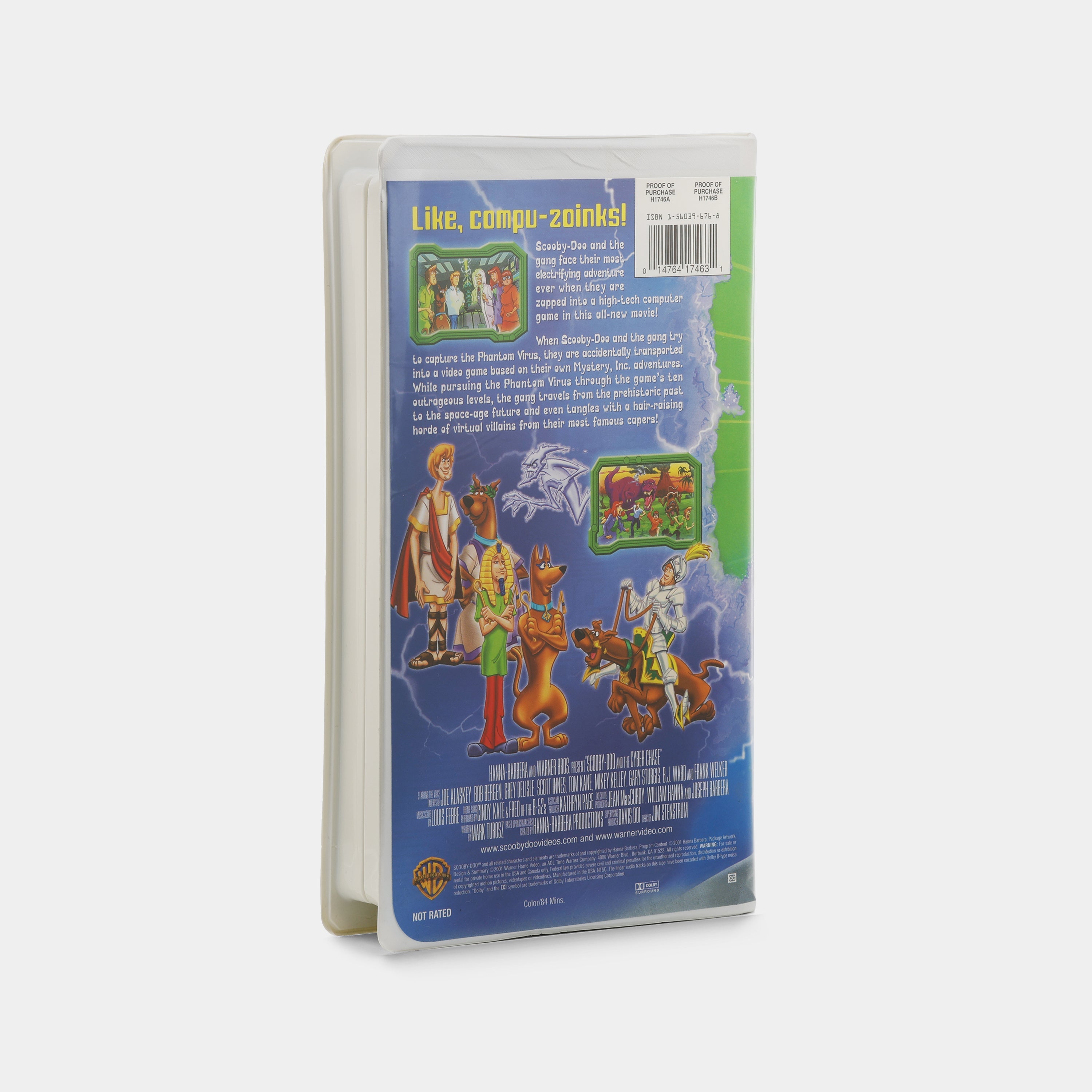 Scooby-Doo and the Cyber Chase VHS Tape