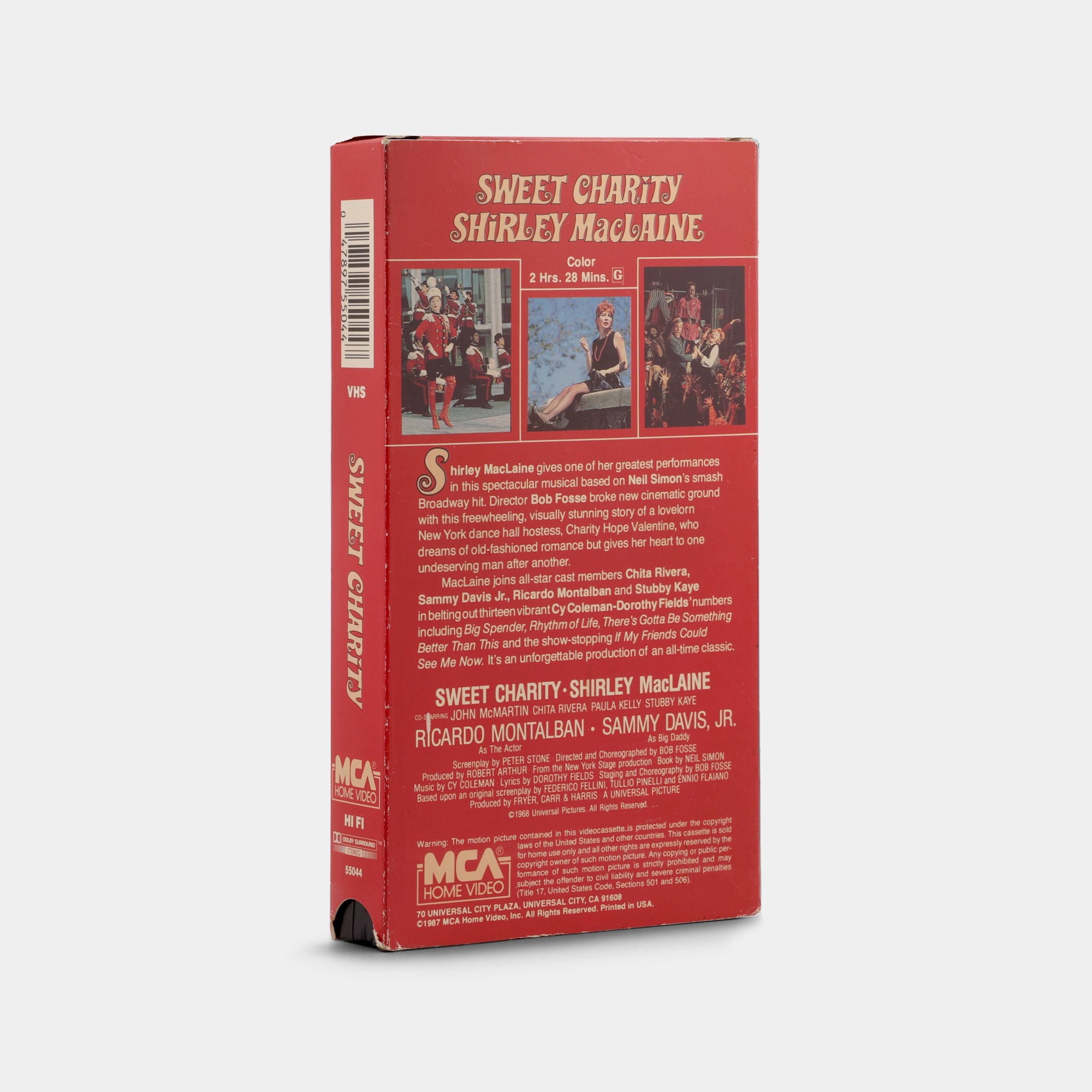 Sweet Charity VHS Tape