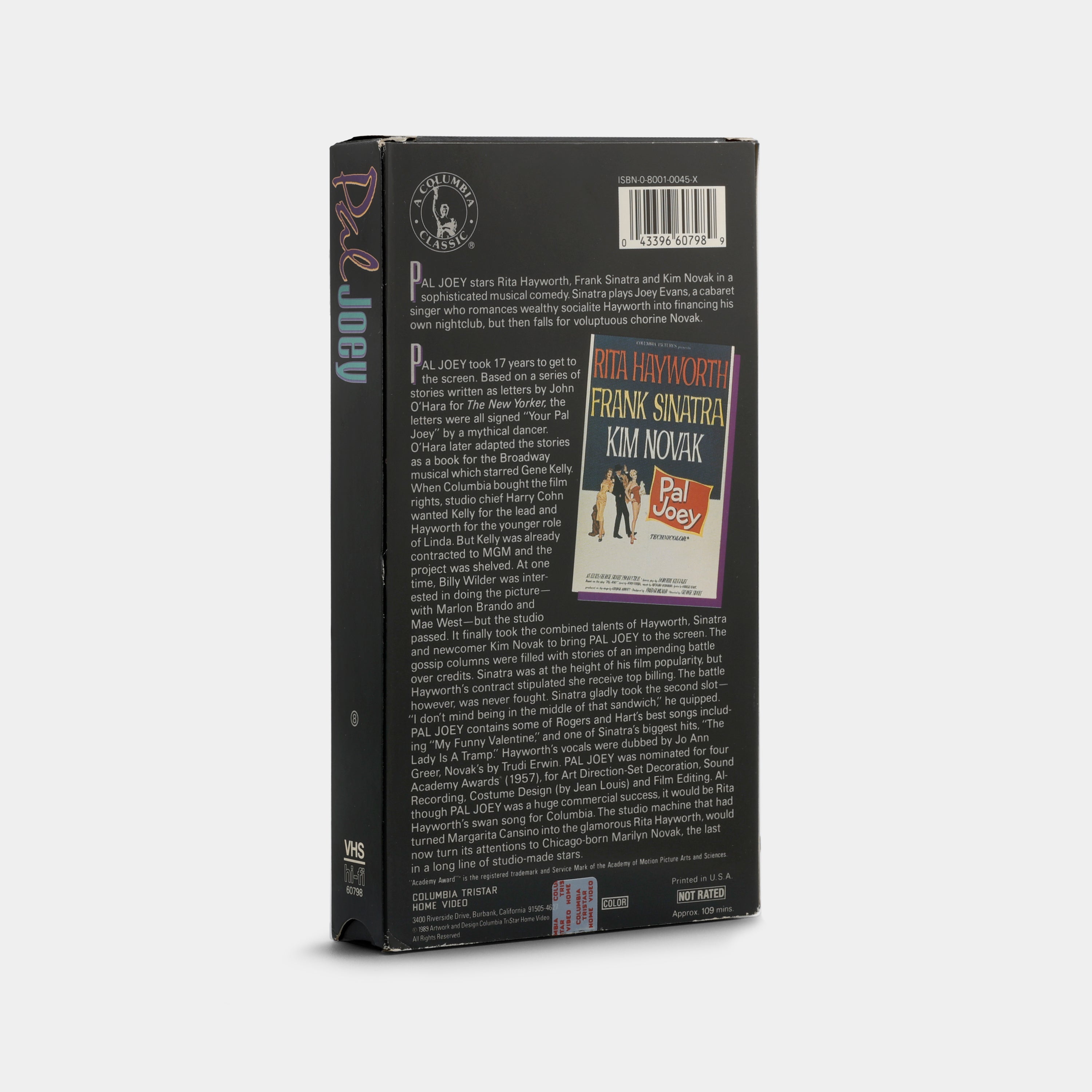 Pal Joey VHS Tape