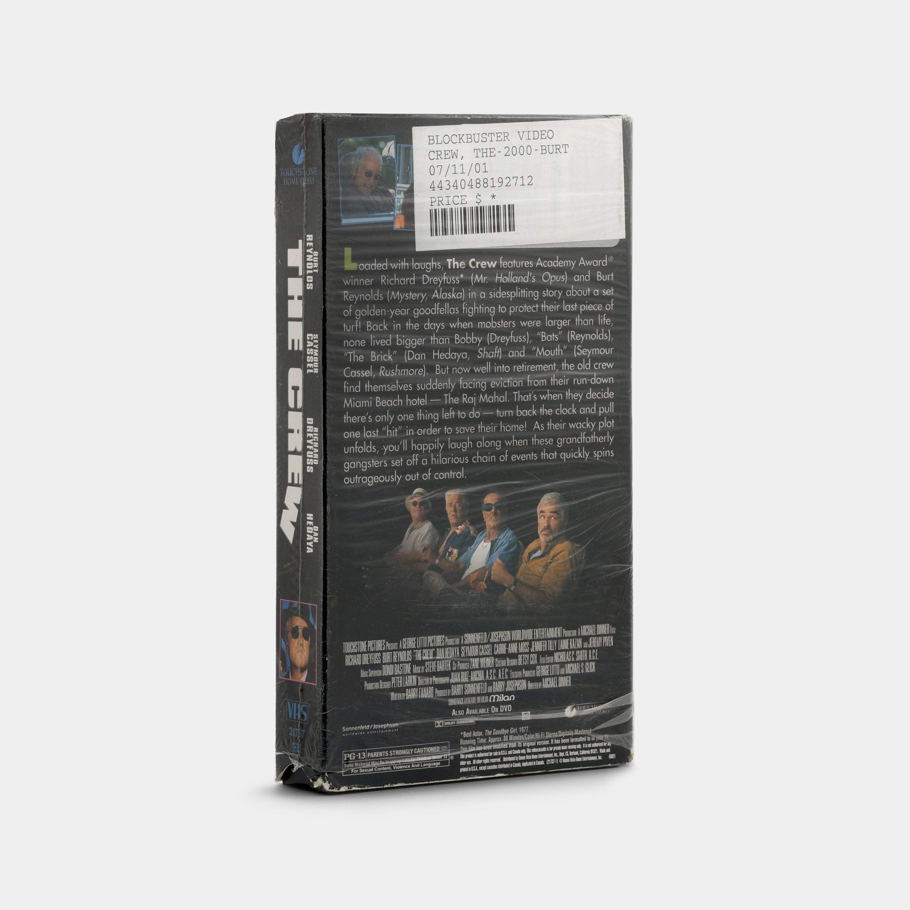 The Crew VHS Tape