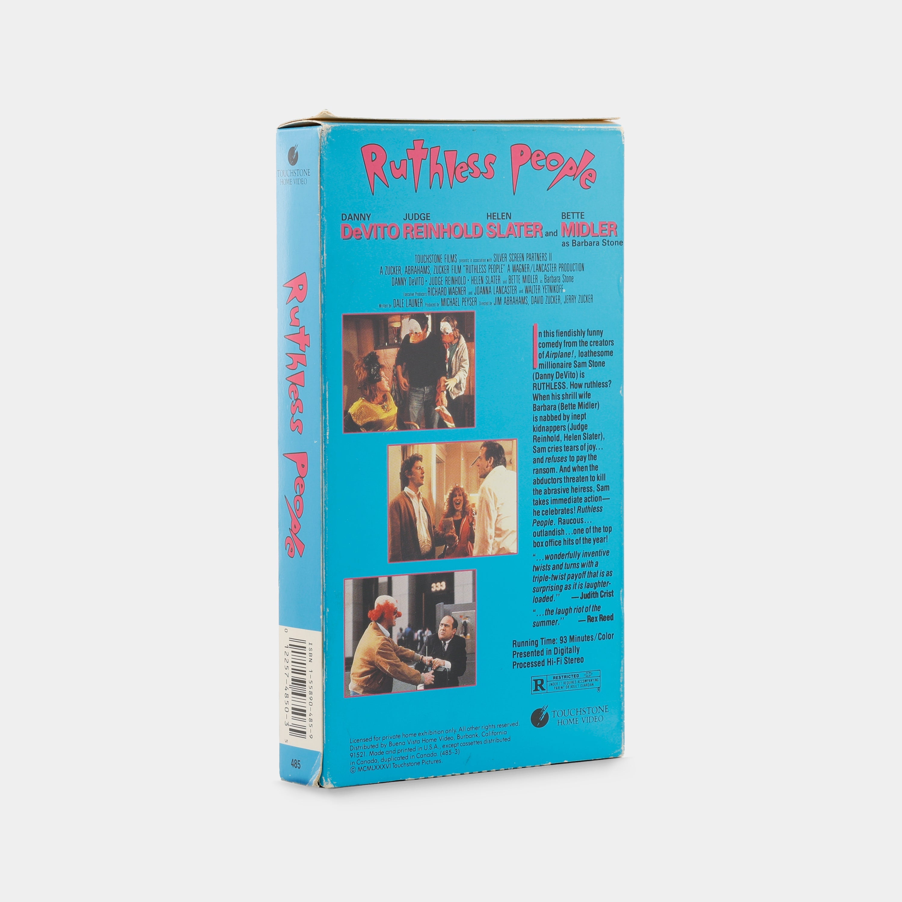 Ruthless People VHS Tape