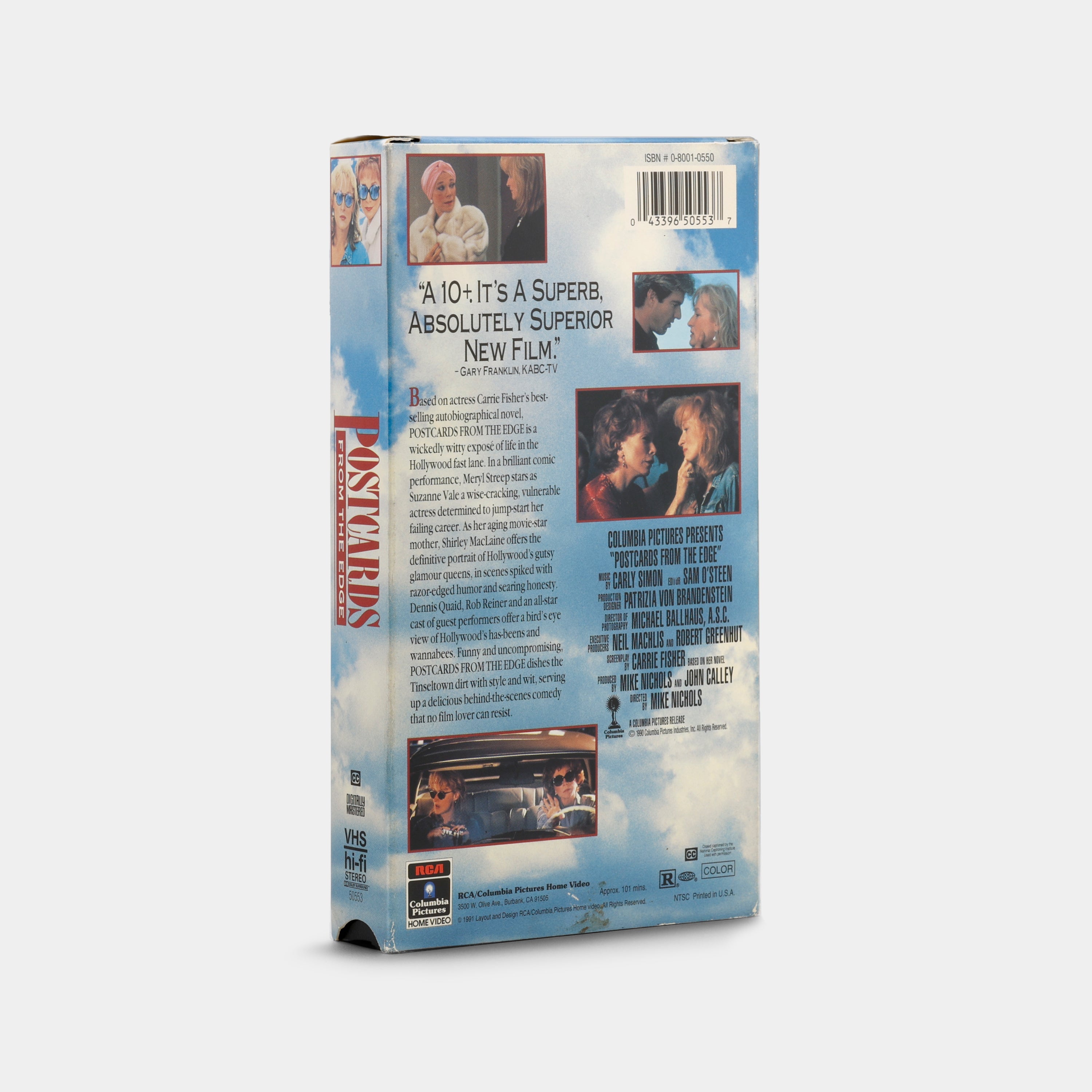 Postcards from the Edge VHS Tape