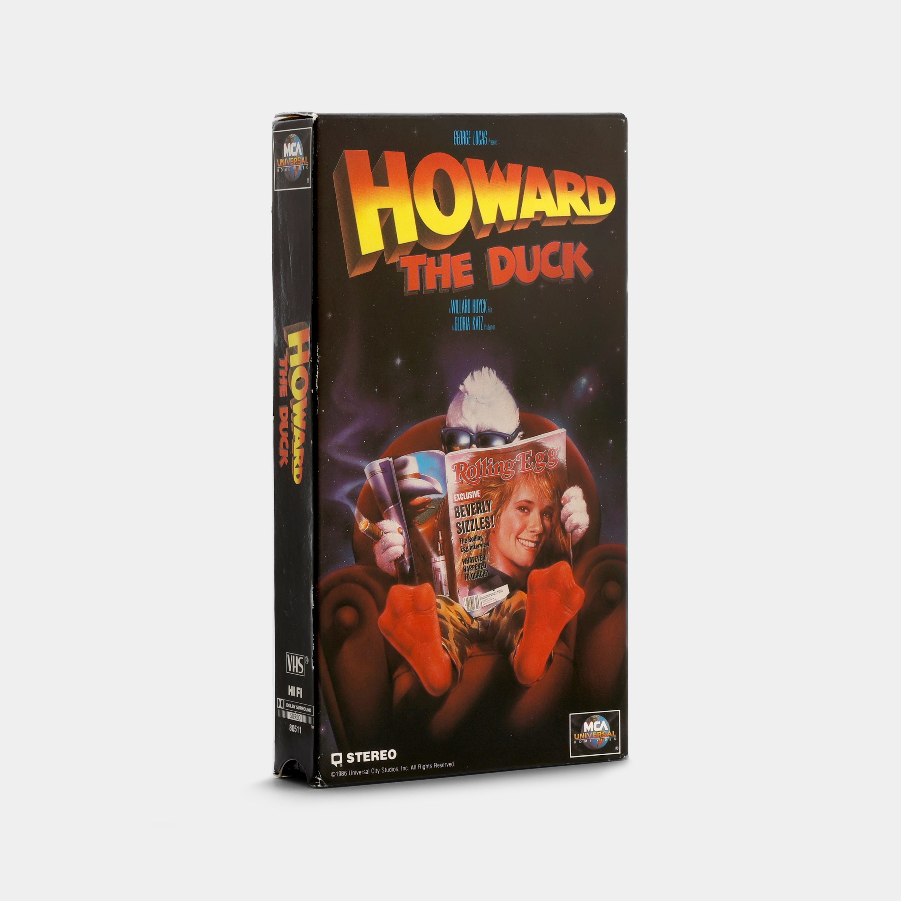 Howard the Duck VHS Tape