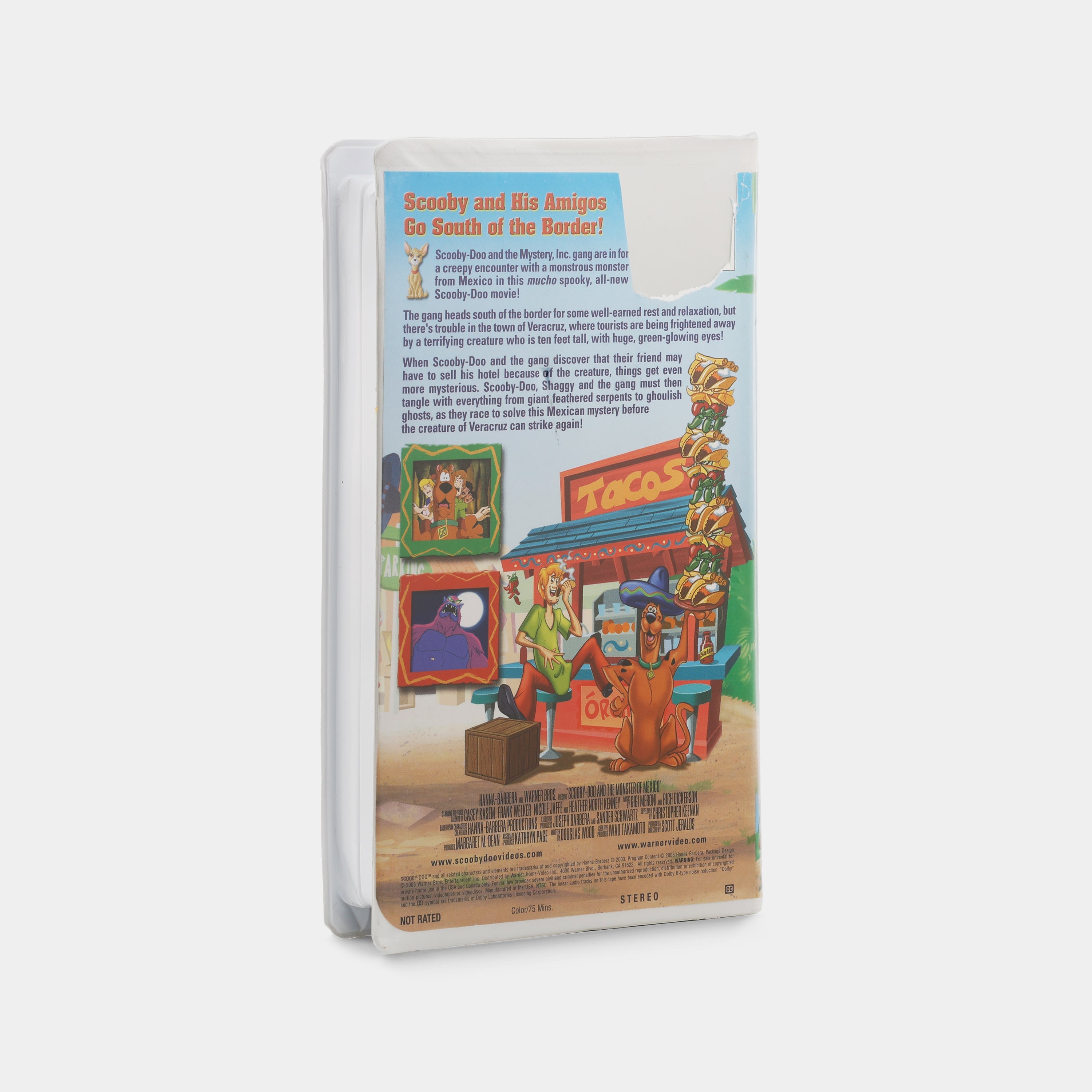 Scooby-Doo! and the Monster of Mexico VHS Tape