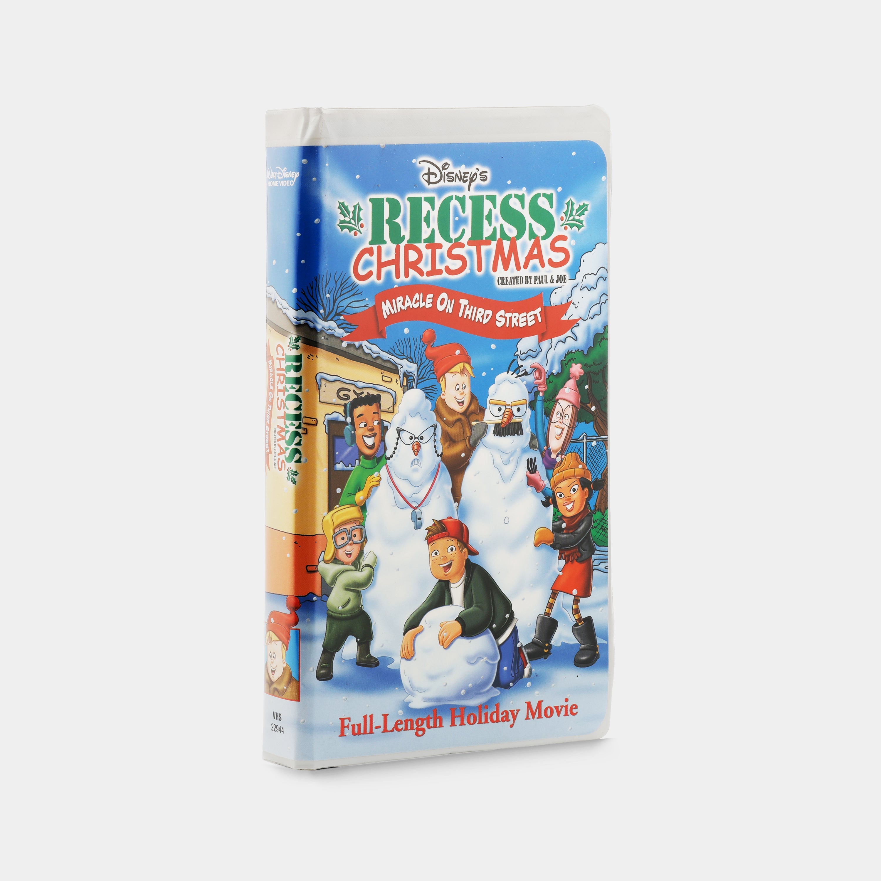 Recess Christmas: Miracle on Third Street VHS Tape