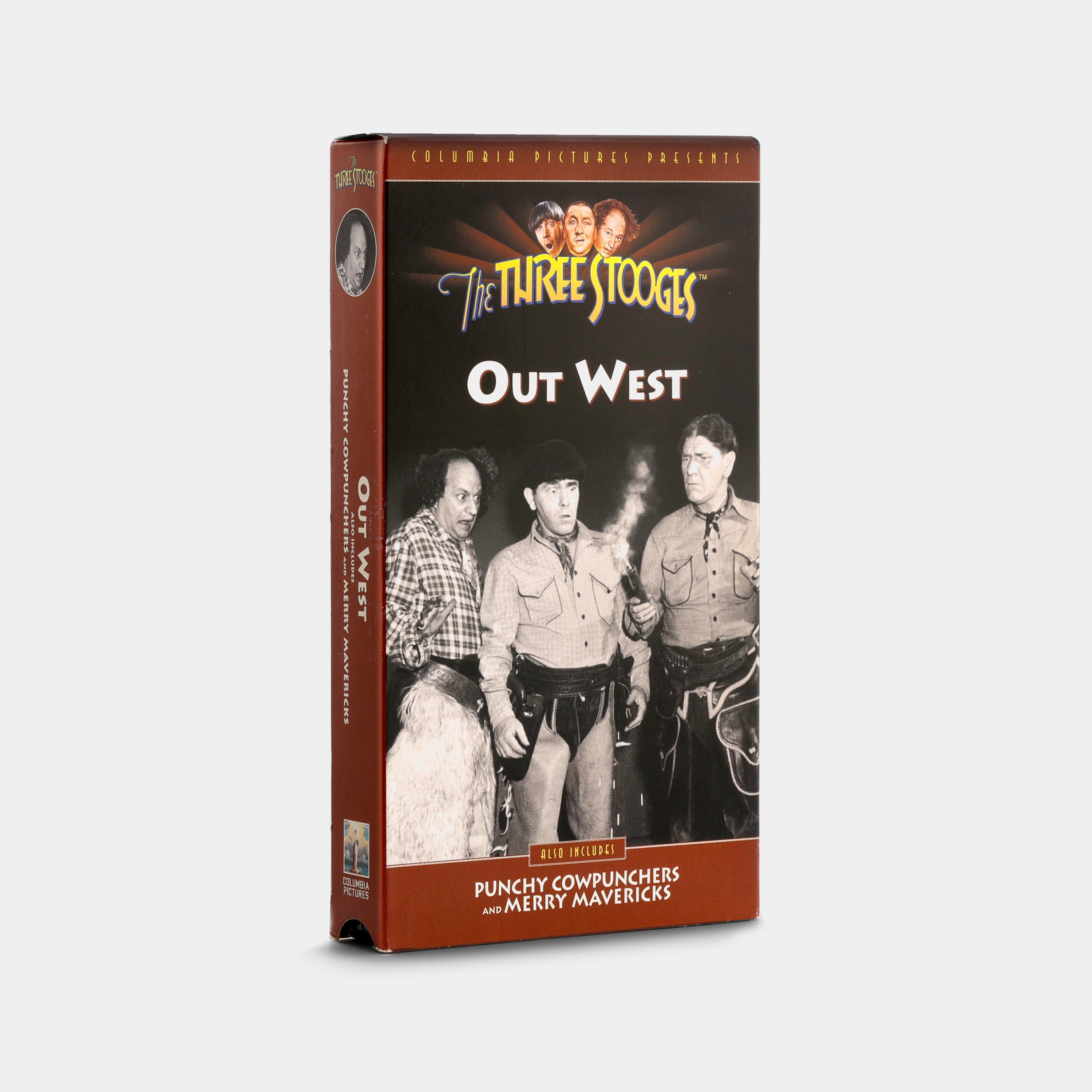 The Three Stooges: Out West VHS Tape
