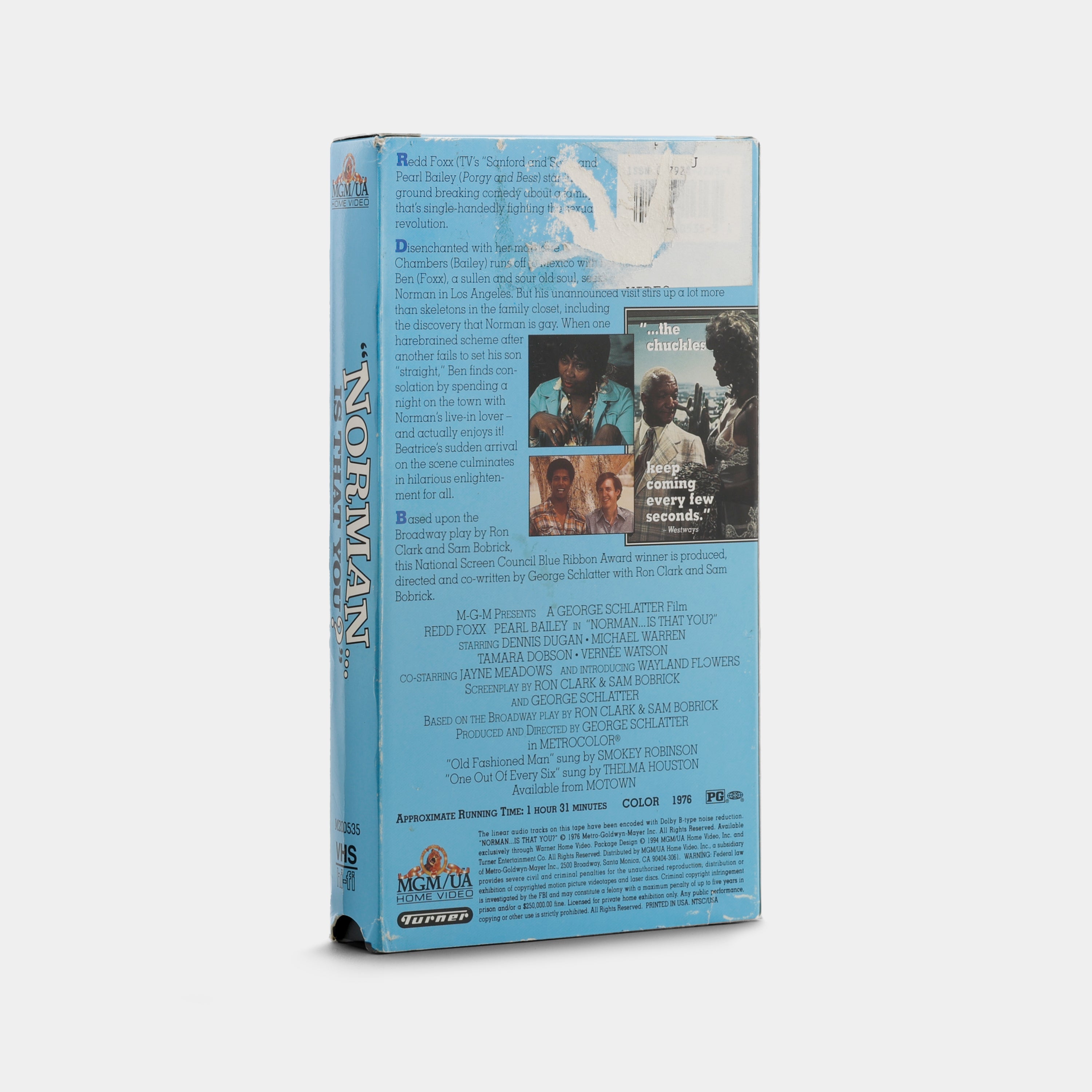 Norman... Is That You? VHS Tape