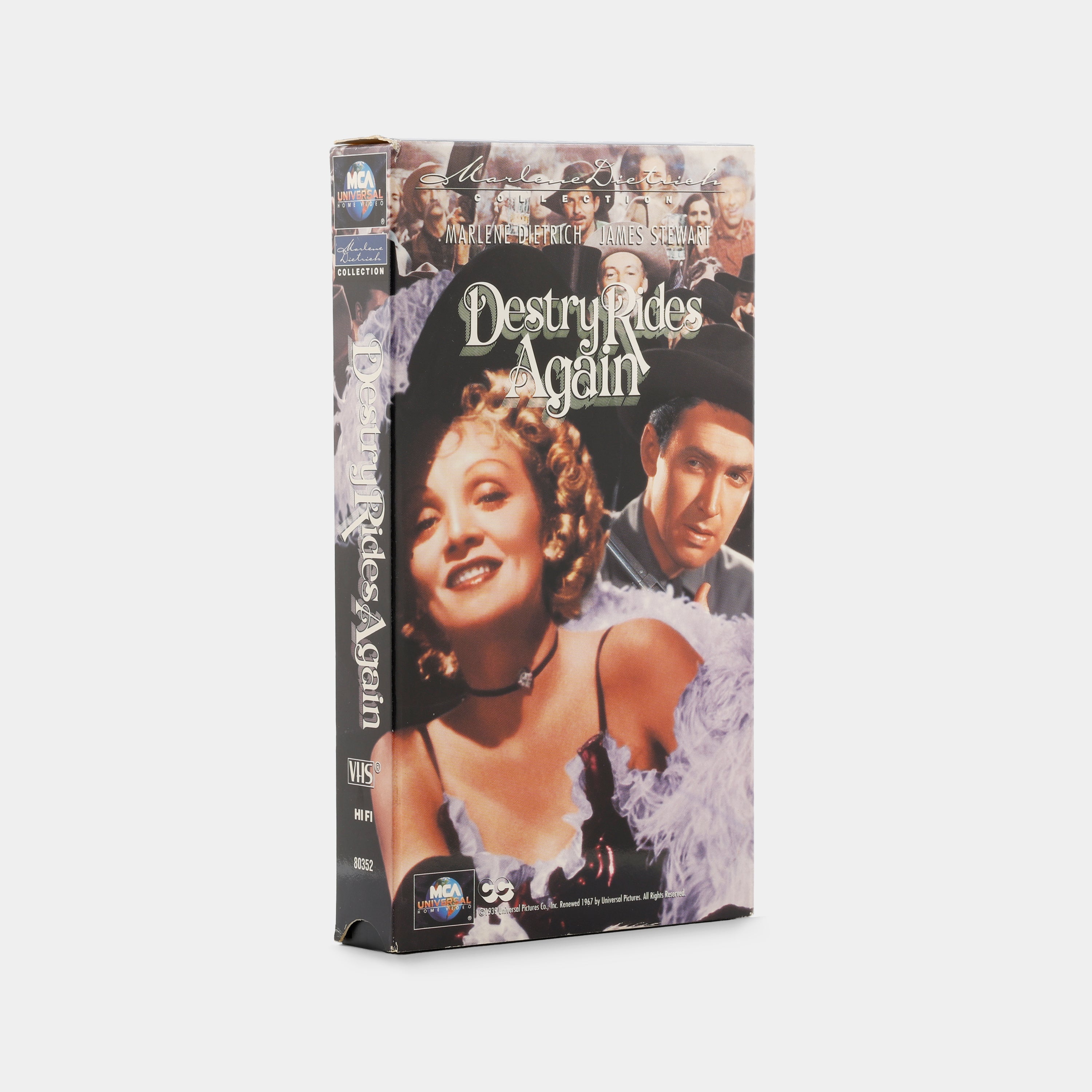 Destry Rides Again VHS Tape