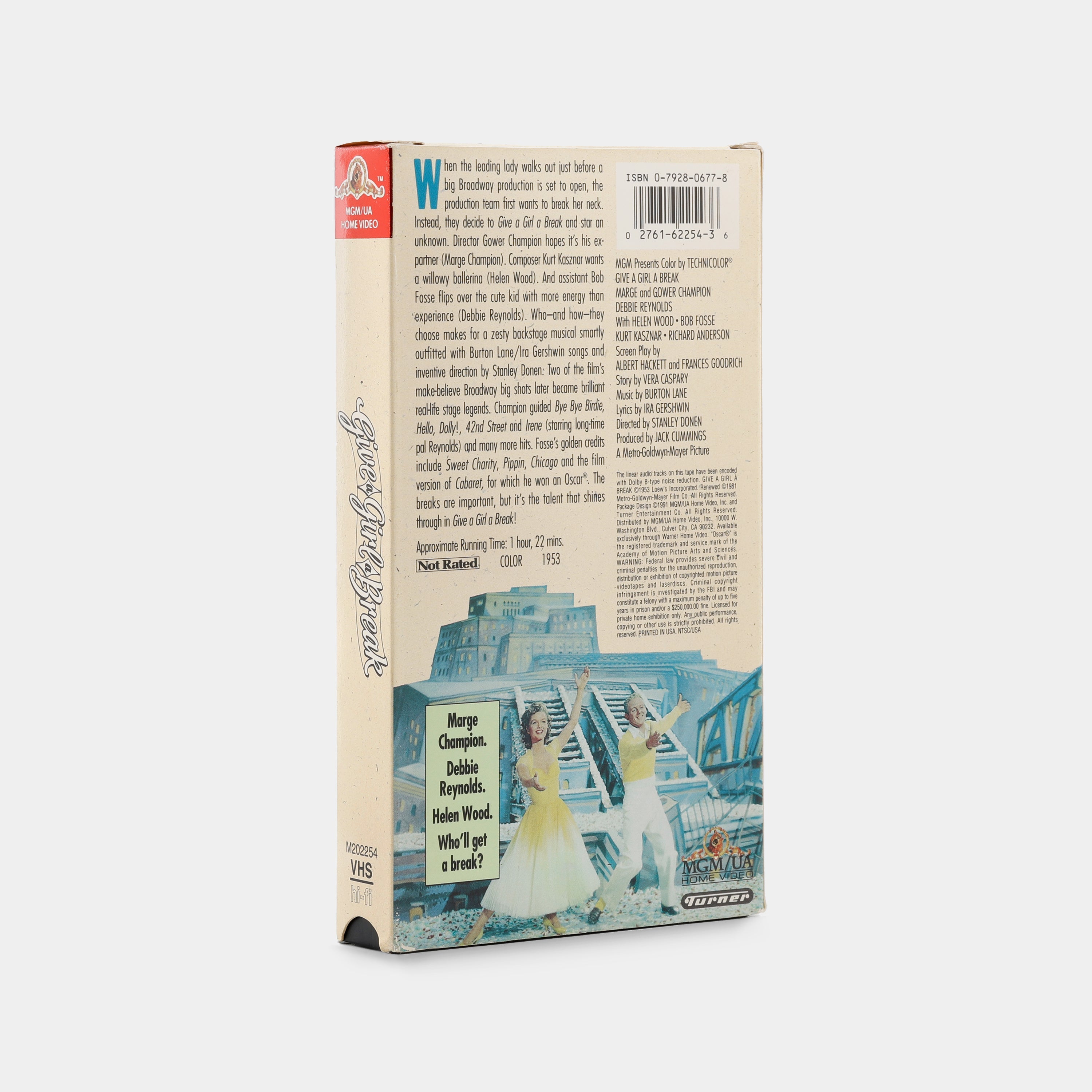 Give a Girl a Break VHS Tape