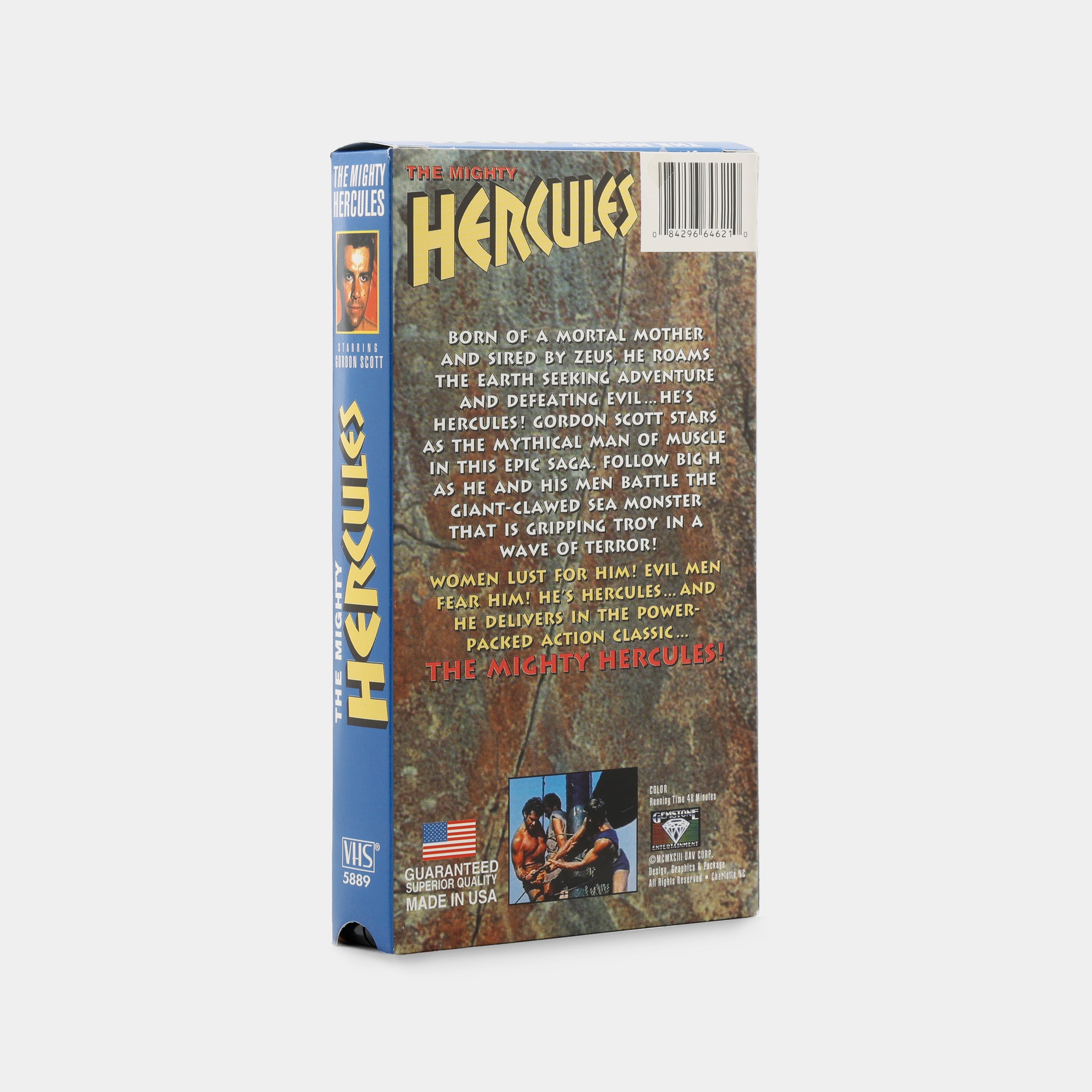 The Mighty Hercules VHS Tape