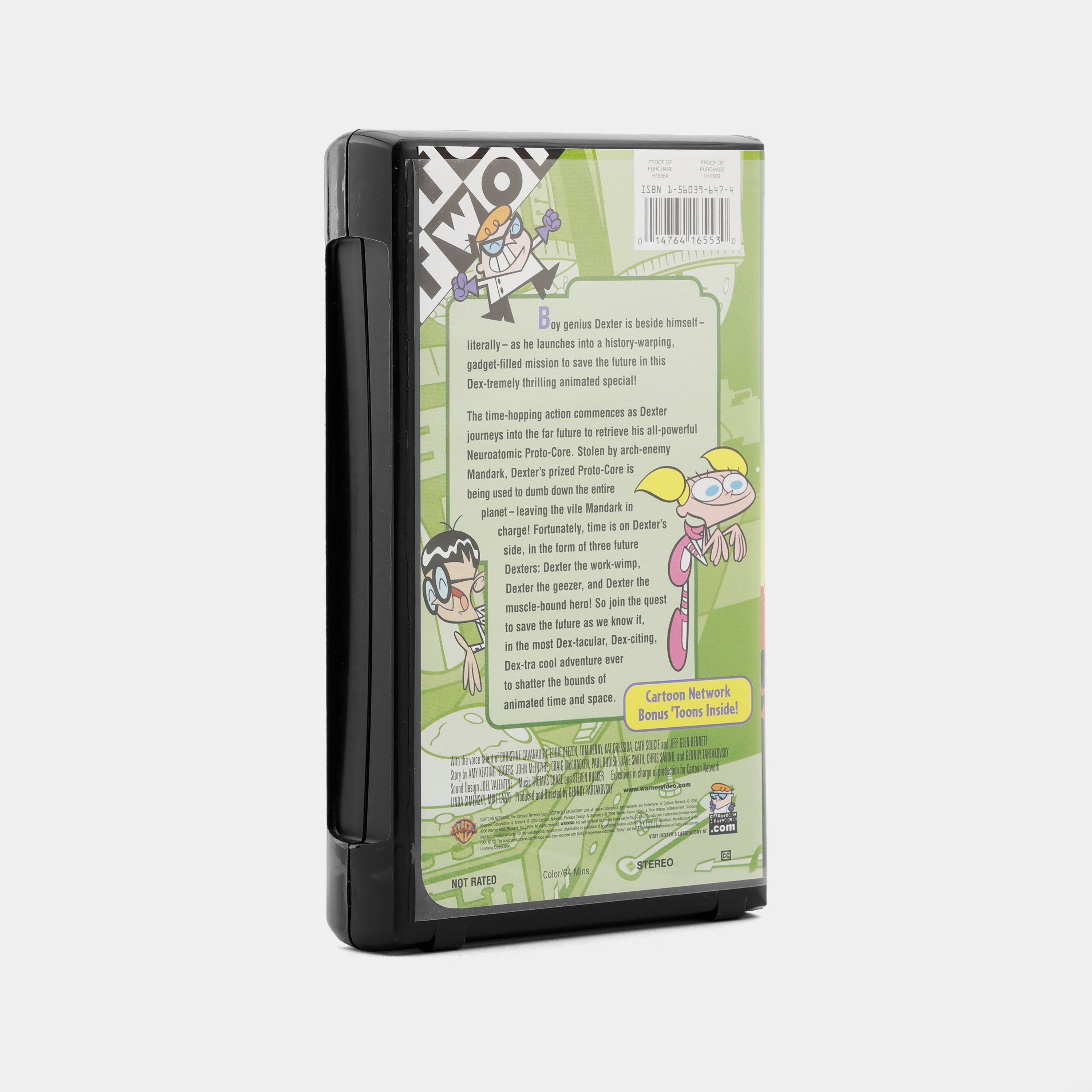 Dexter's Laboratory: Ego Trip VHS Tape