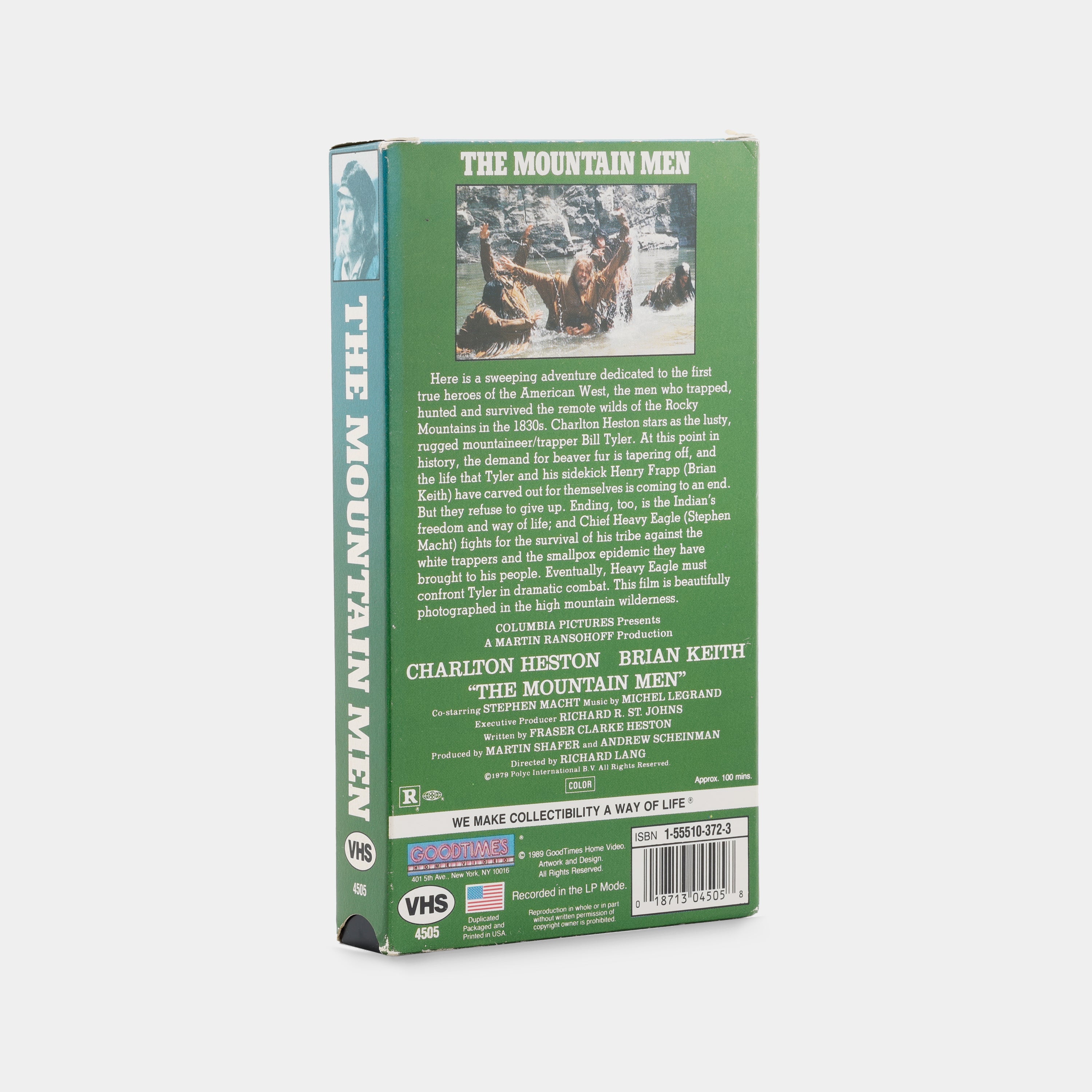 The Mountain Men VHS Tape