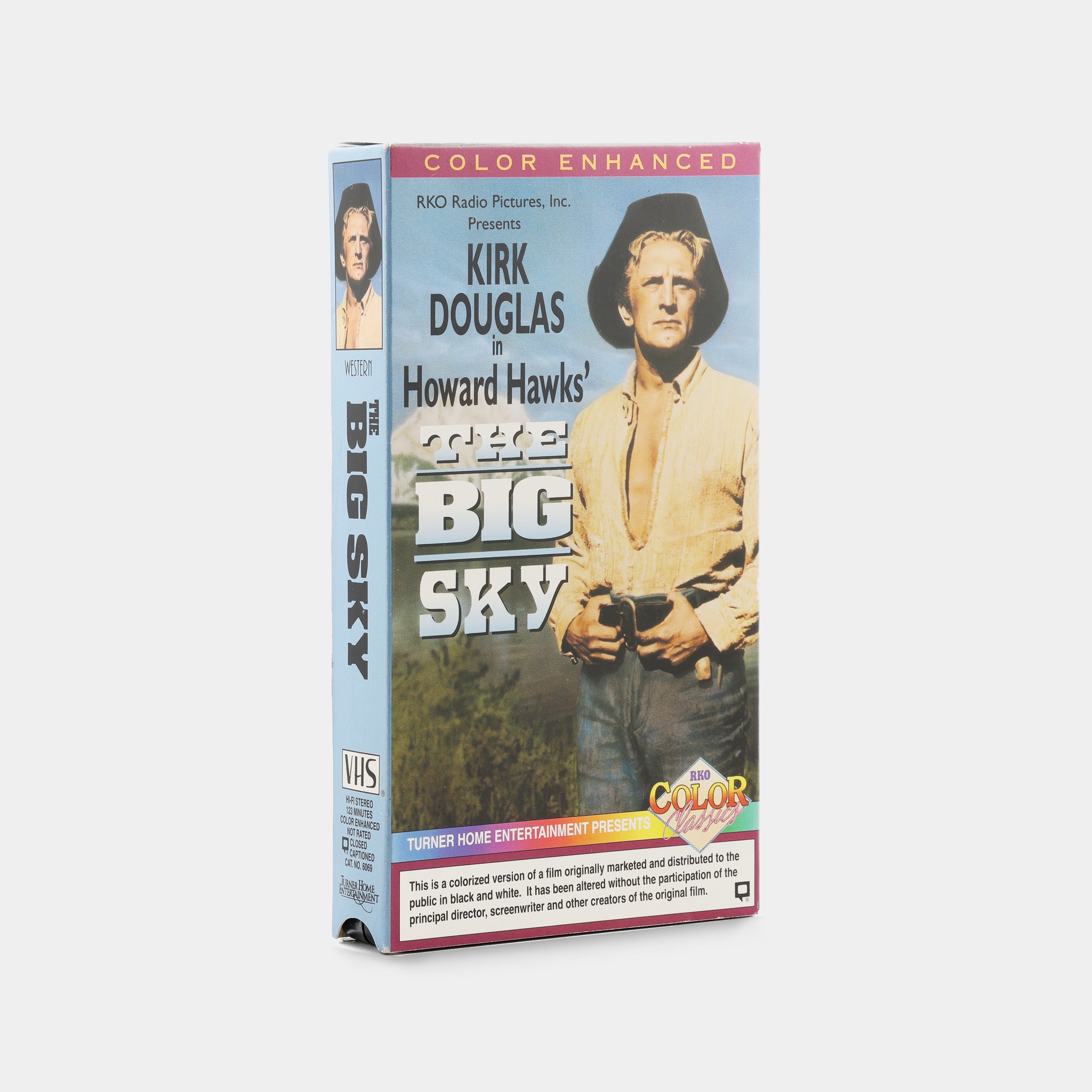 The Big Sky VHS Tape