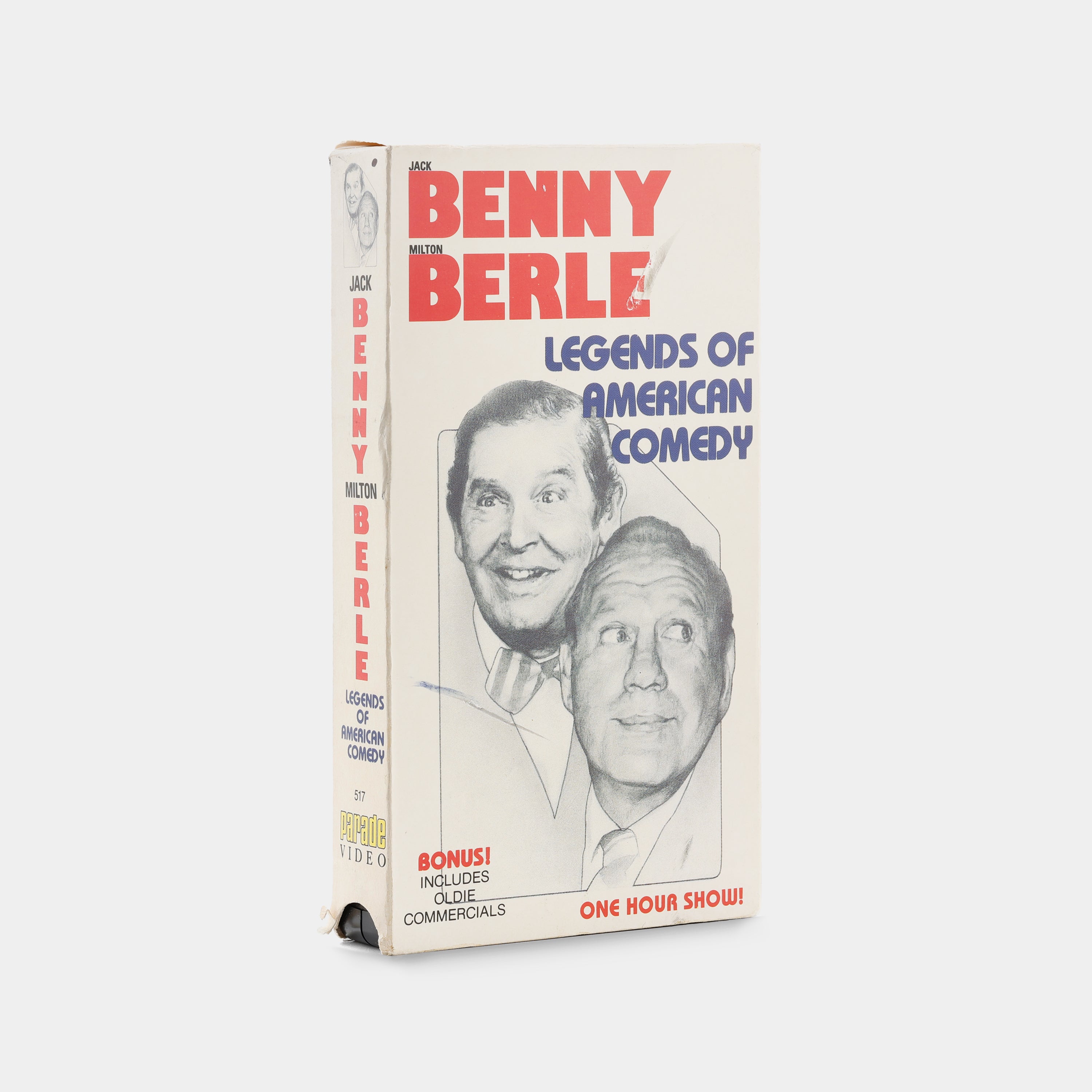 Jack Benny and Milton Berle: Legends of American Comedy VHS Tape