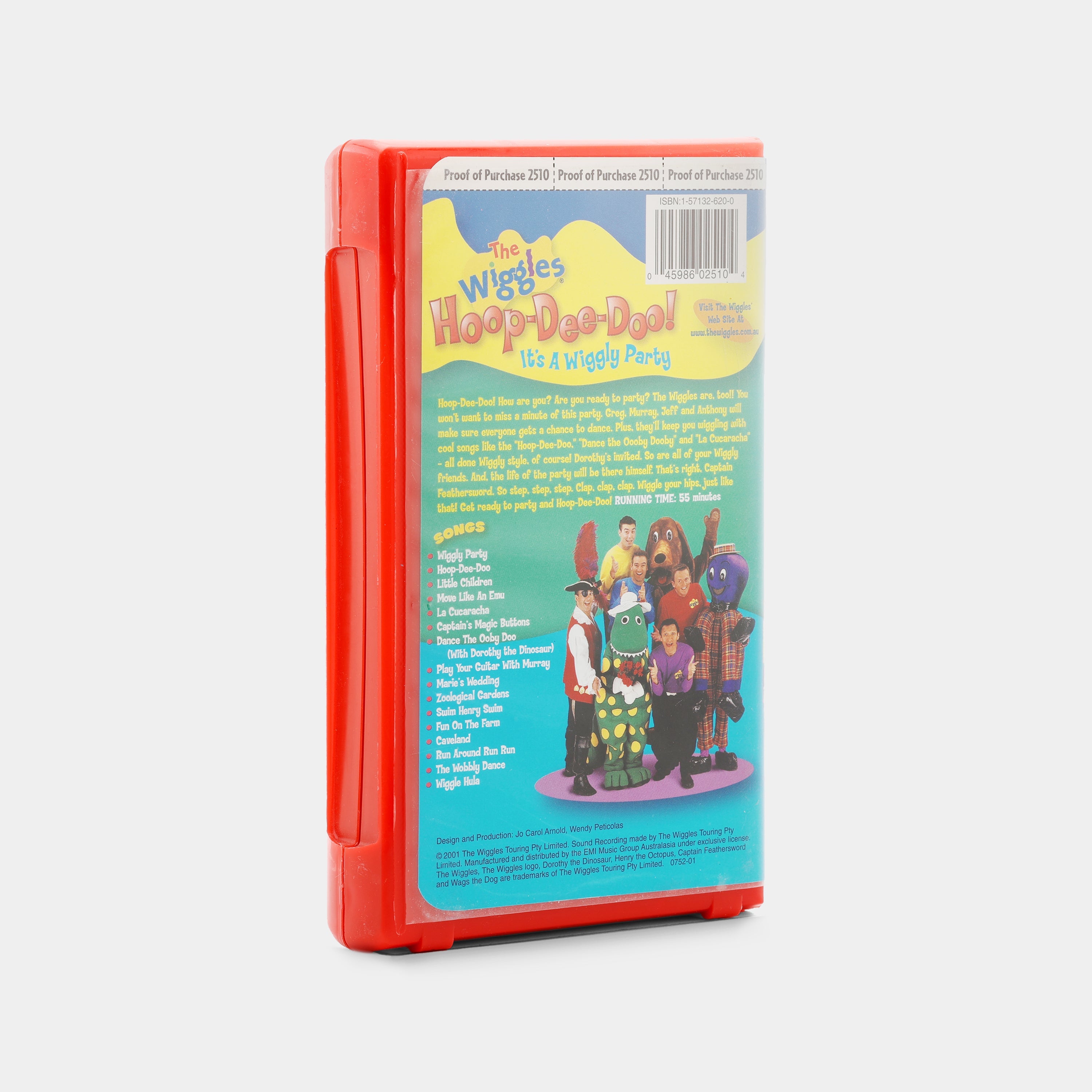 The Wiggles: Hoop-Dee-Doo! It's a Wiggly Party VHS Tape