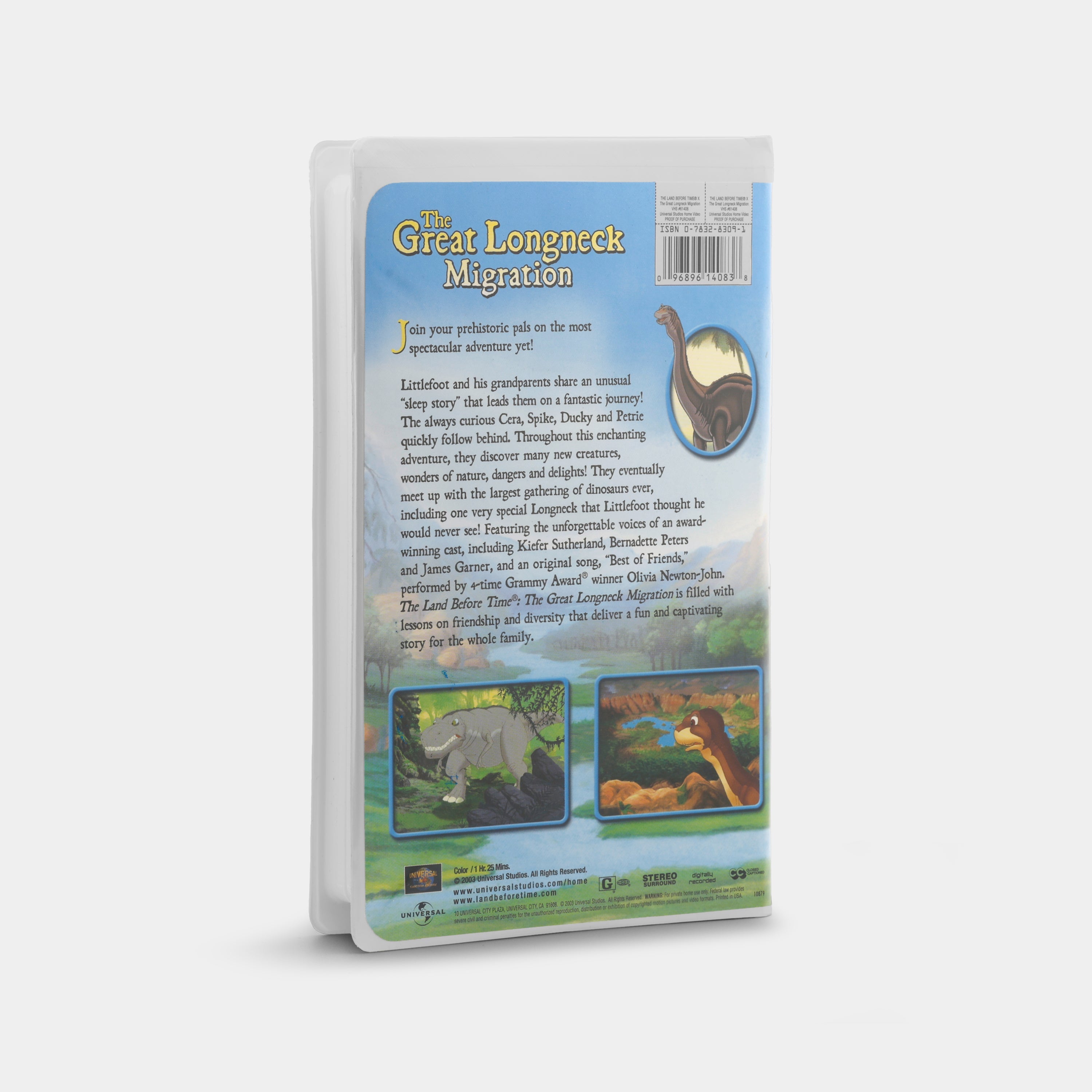 The Land Before Time X: The Great Longneck Migration VHS Tape