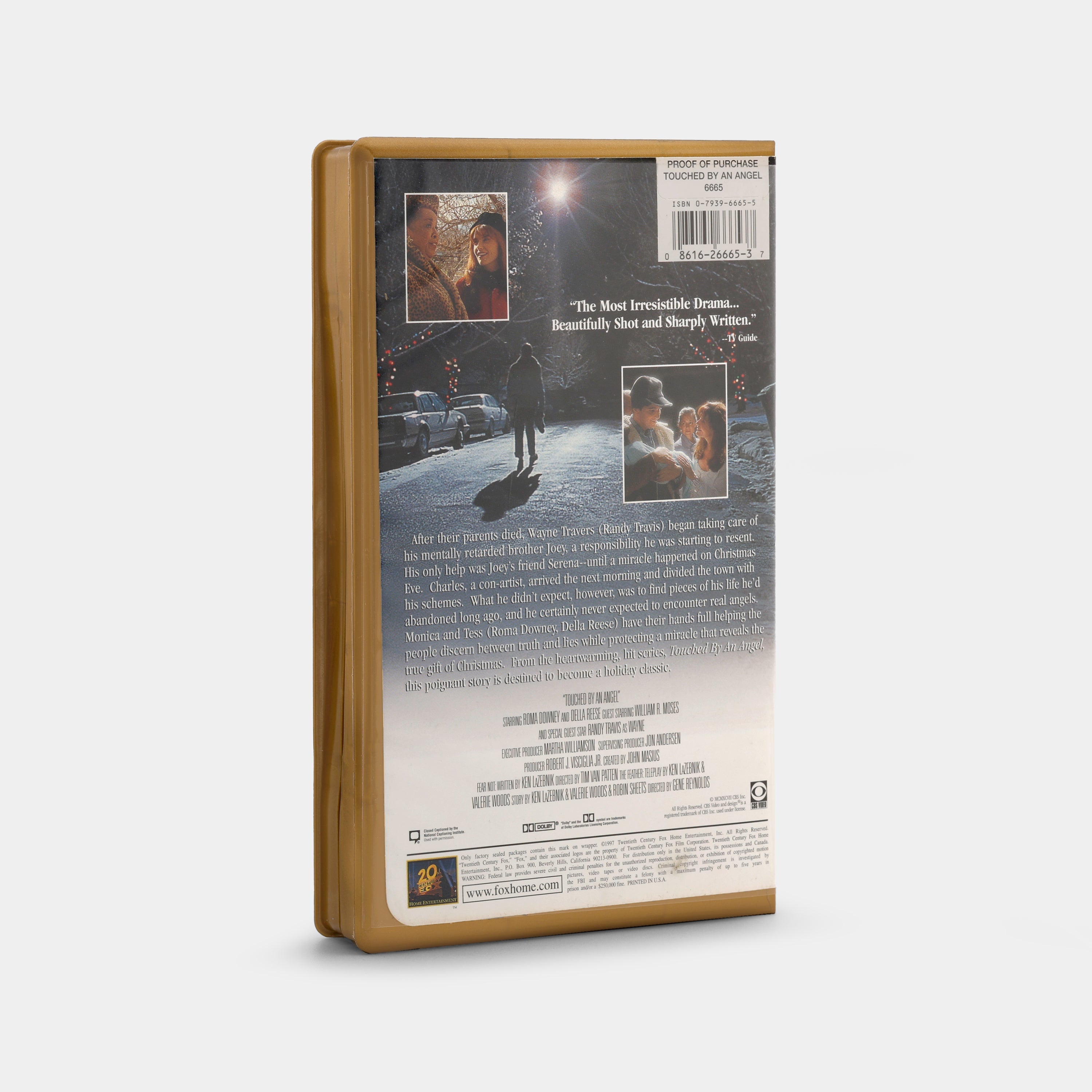 Touched by an Angel: A Christmas Miracle VHS Tape
