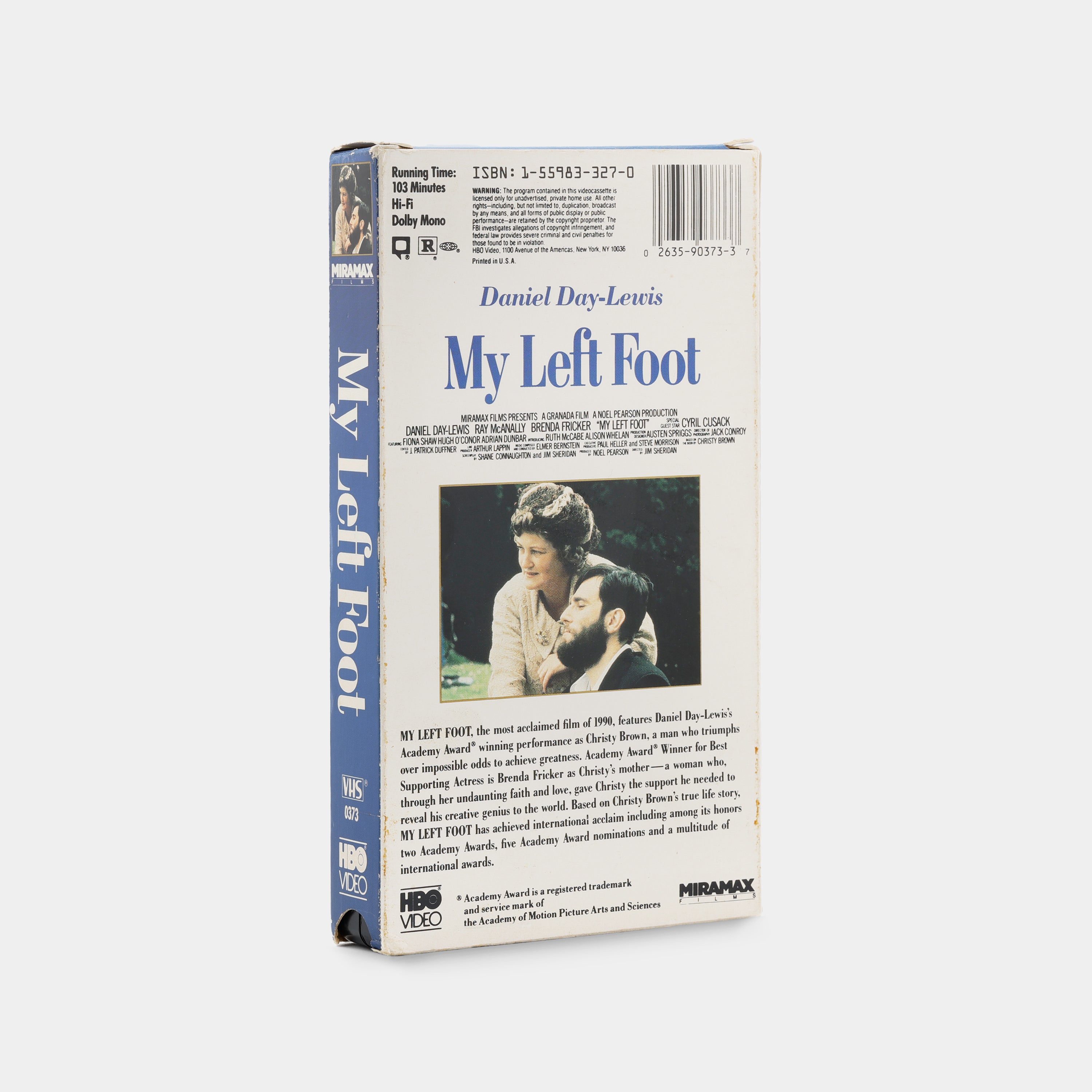 My Left Foot VHS Tape
