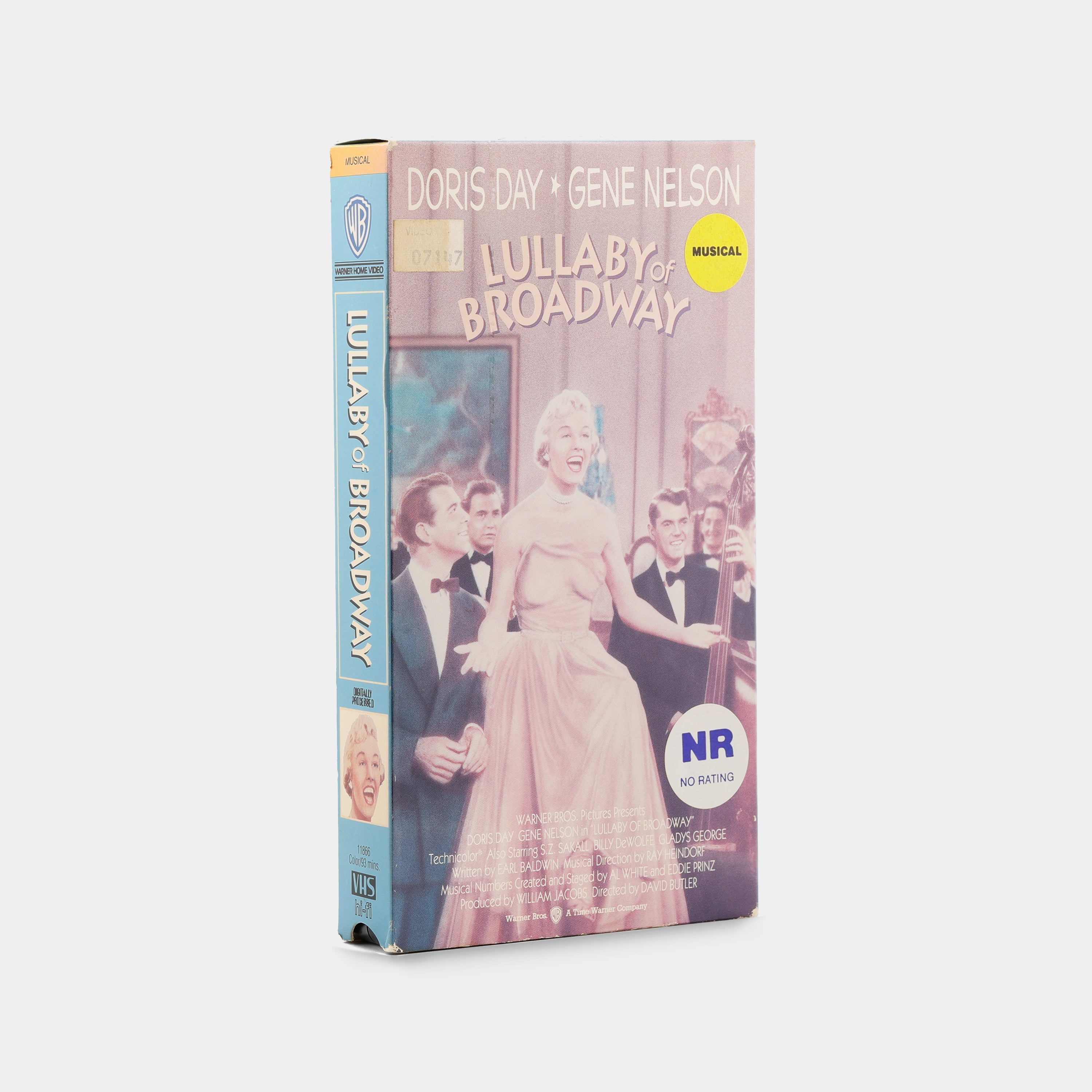 Lullaby of Broadway VHS Tape