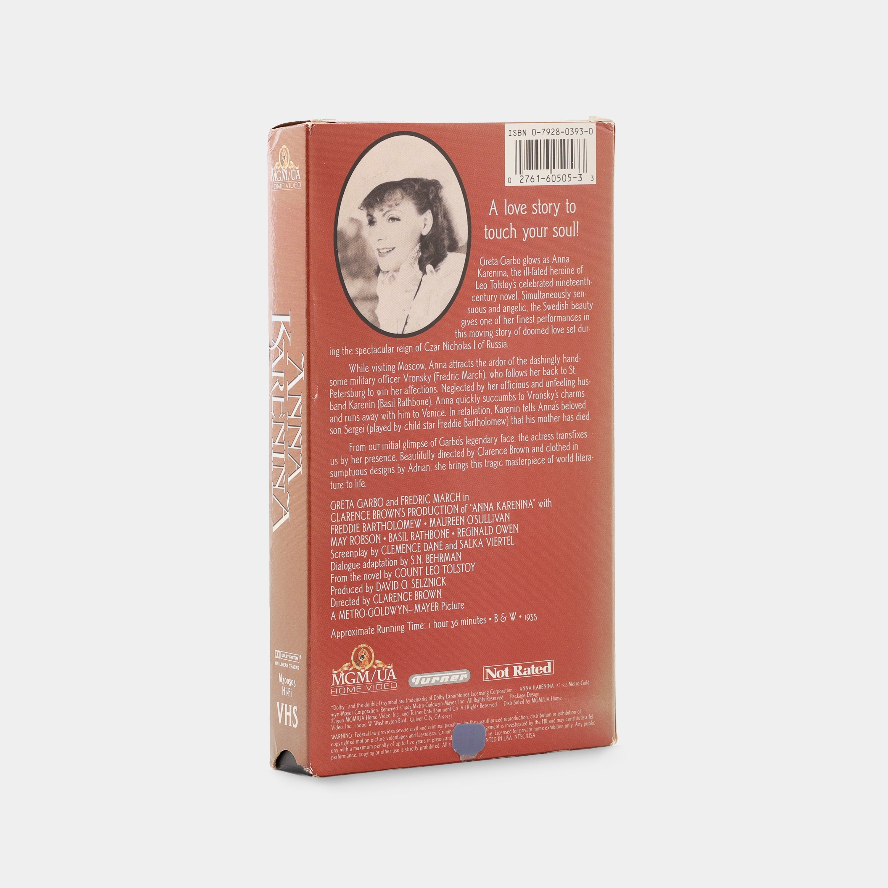 Anna Karenina VHS Tape