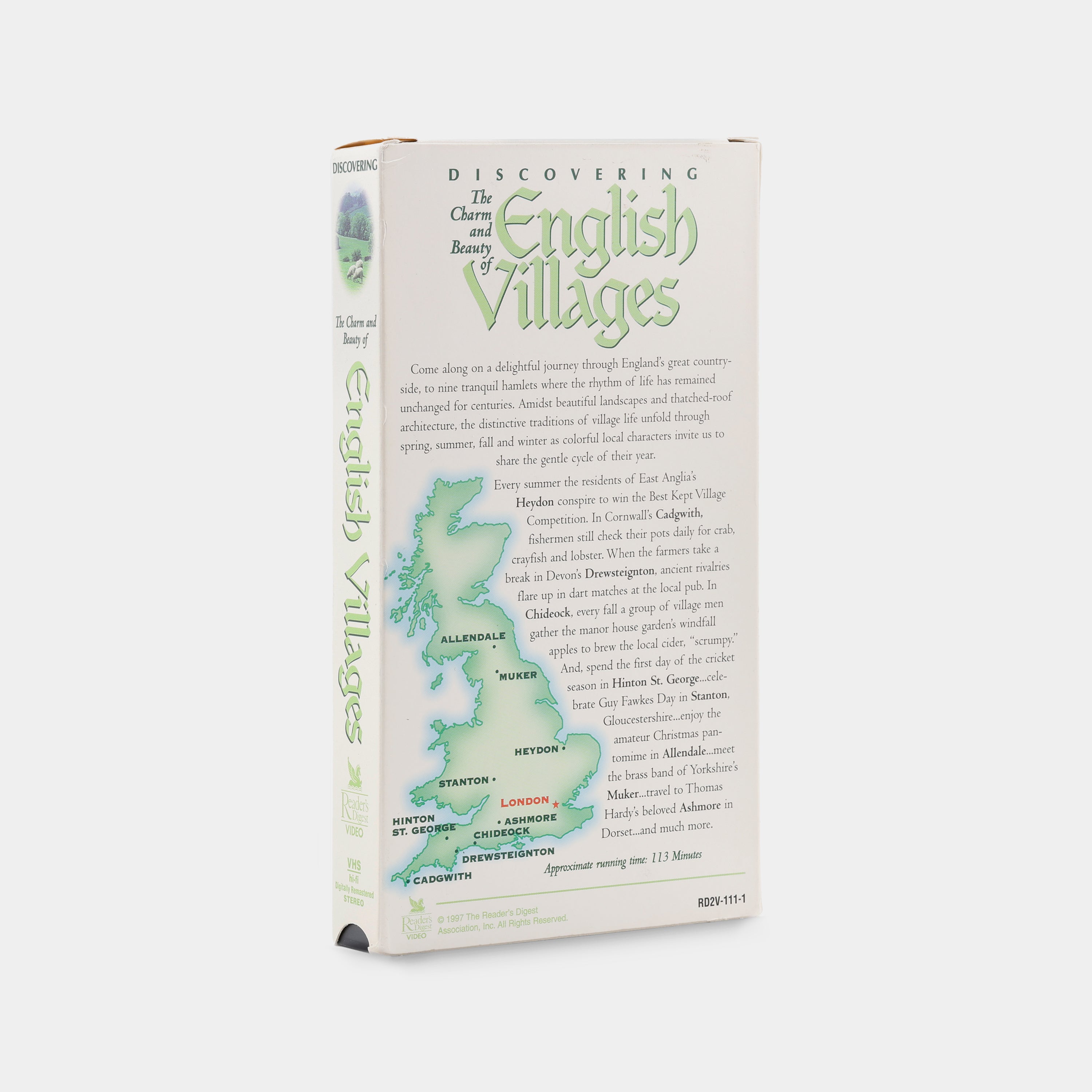 The Charm and Beauty of English Villages VHS Tape