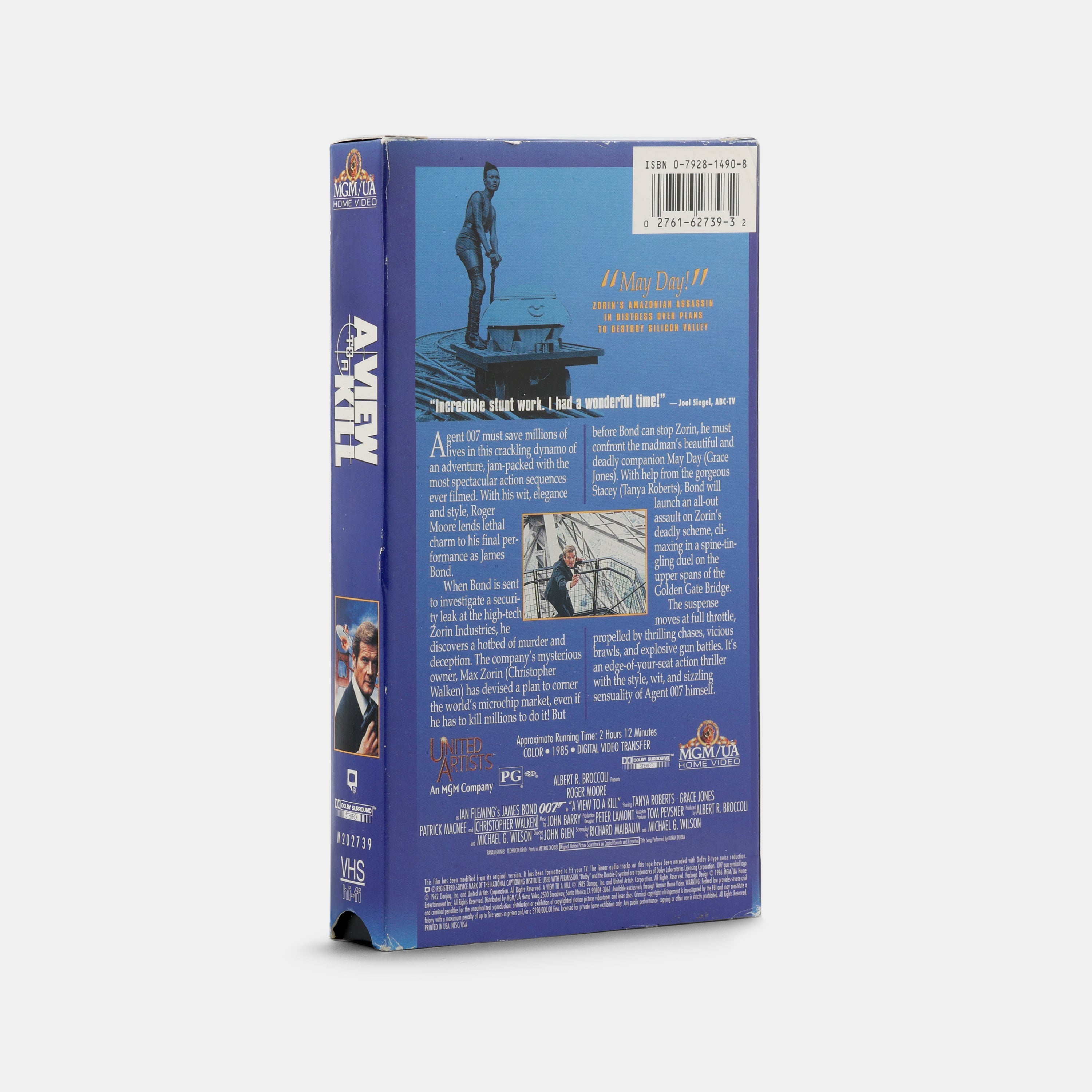 A View To A Kill VHS Tape