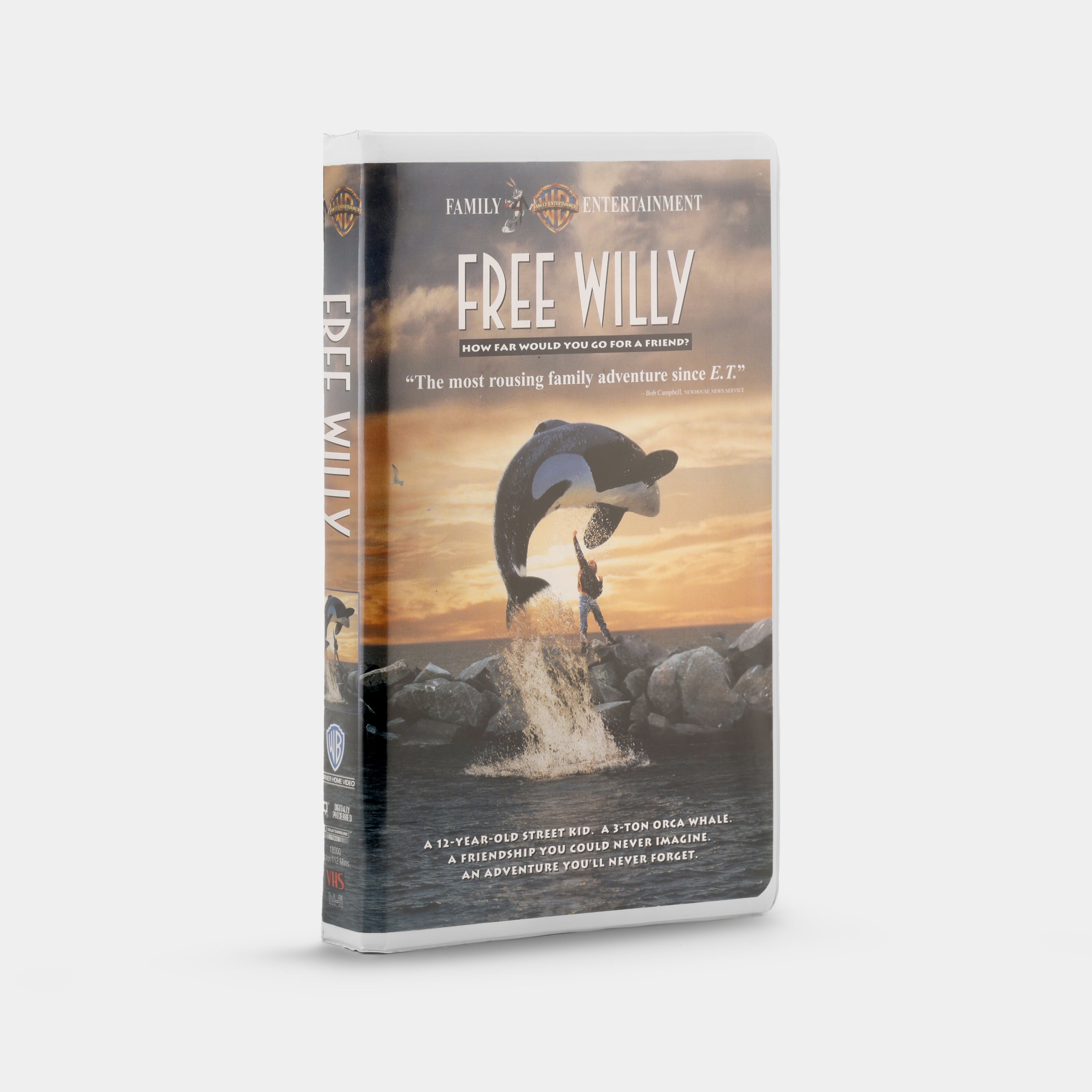 Free Willy VHS Tape