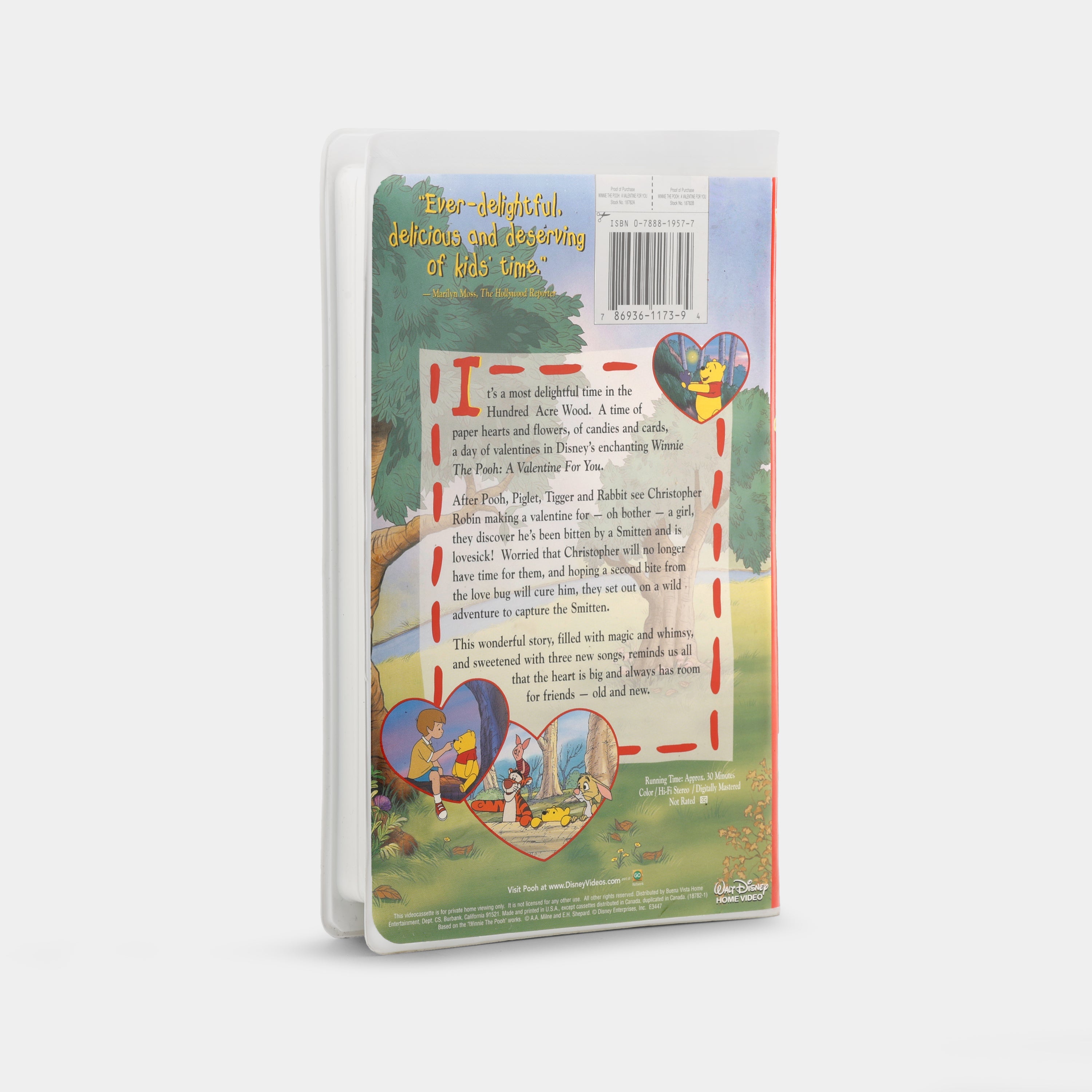 Winnie the Pooh: A Valentine for You VHS Tape