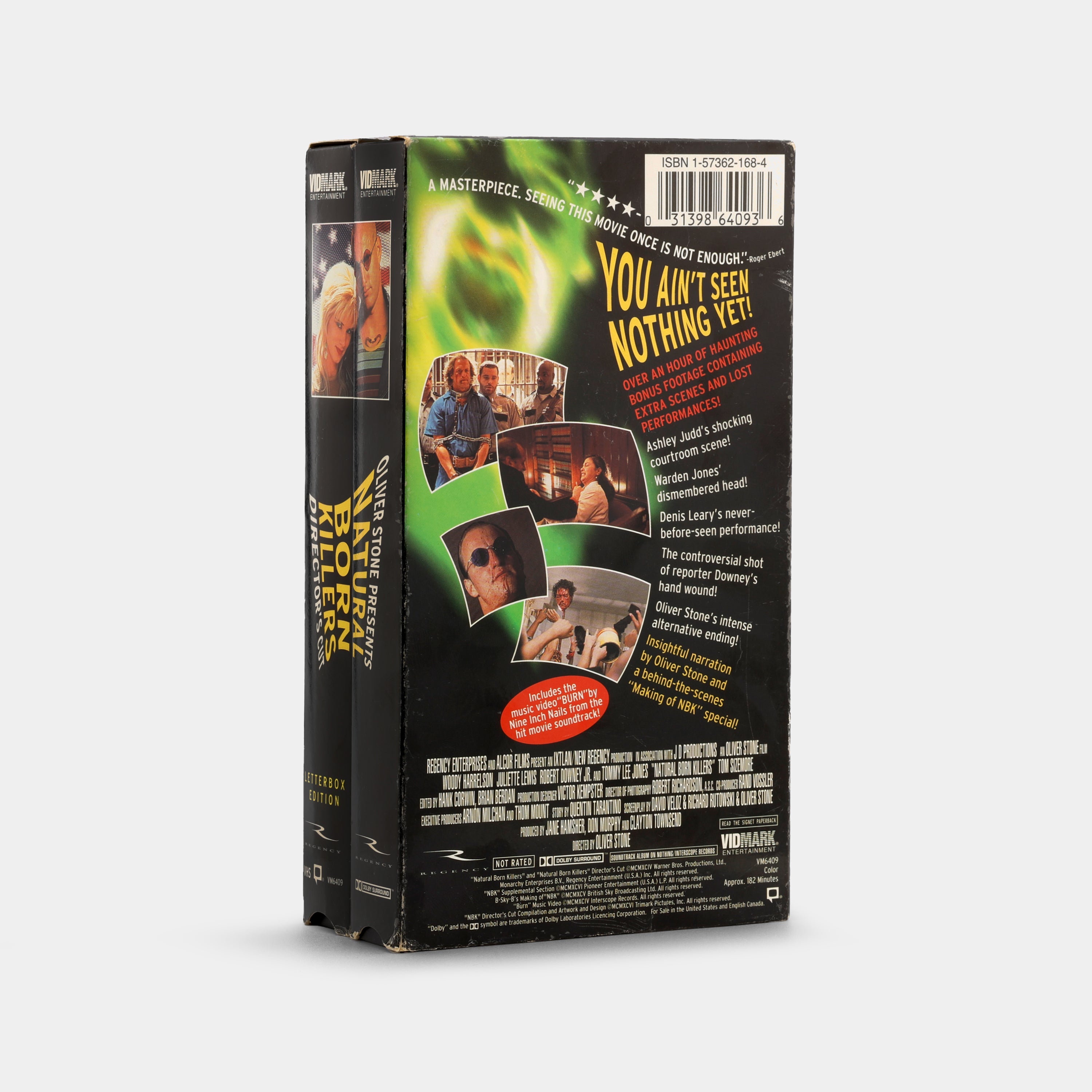 Natural Born Killers: Director’s Cut Letterbox Edition VHS Tape