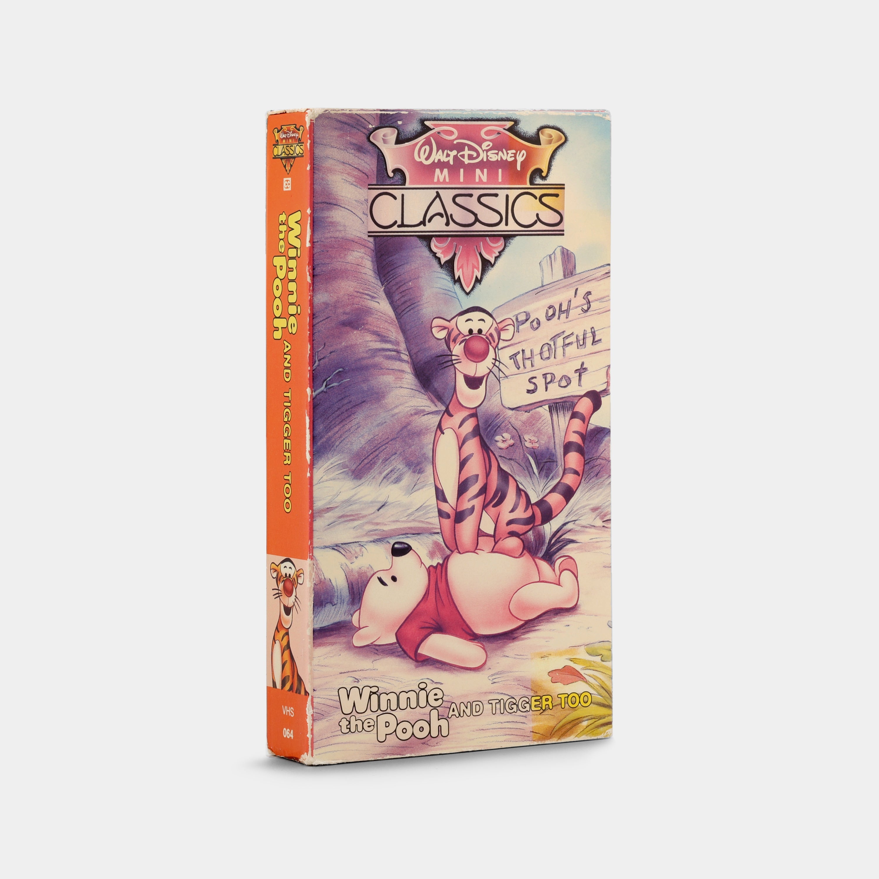 Winnie the Pooh and Tigger Too VHS Tape