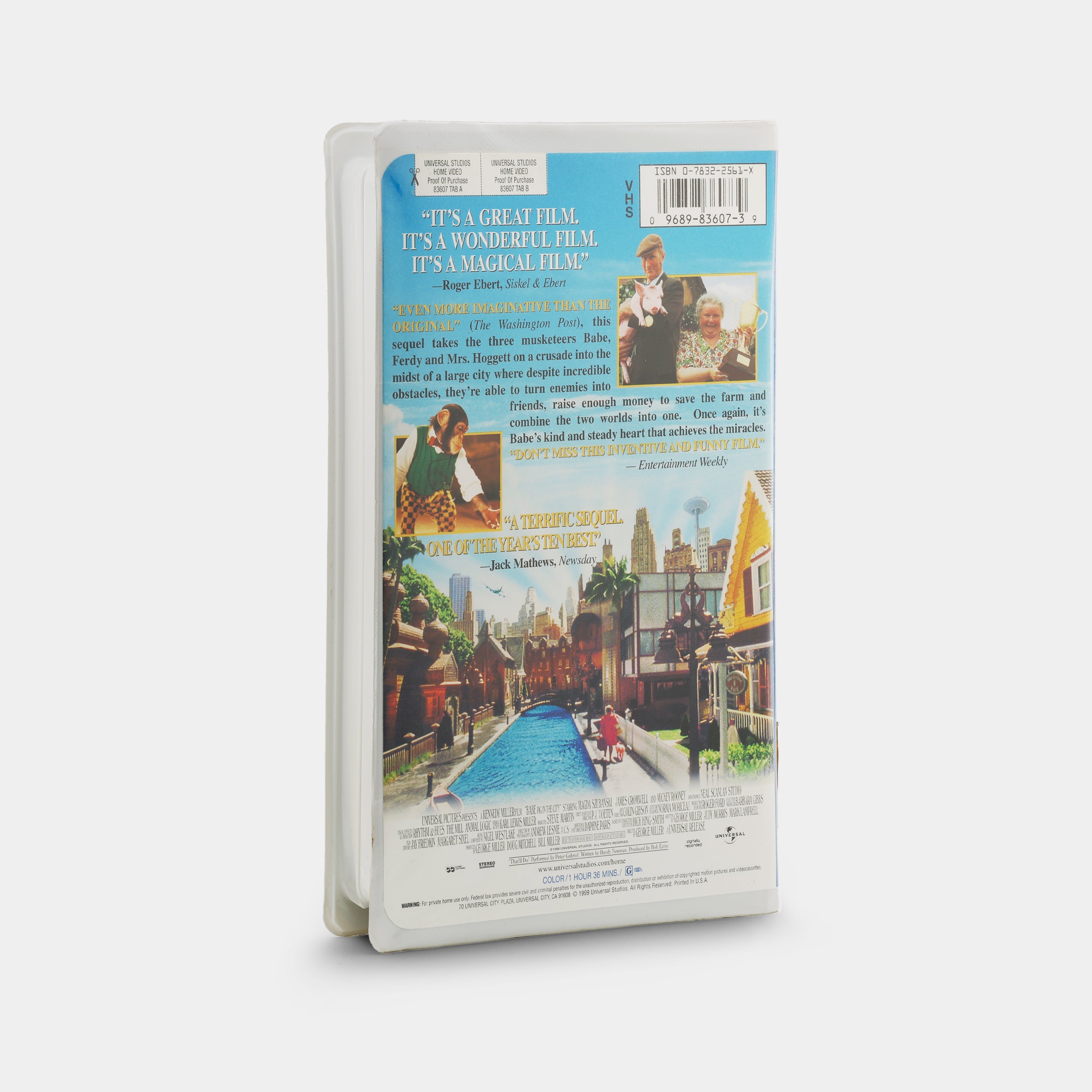 Babe: Pig in the City VHS Tape