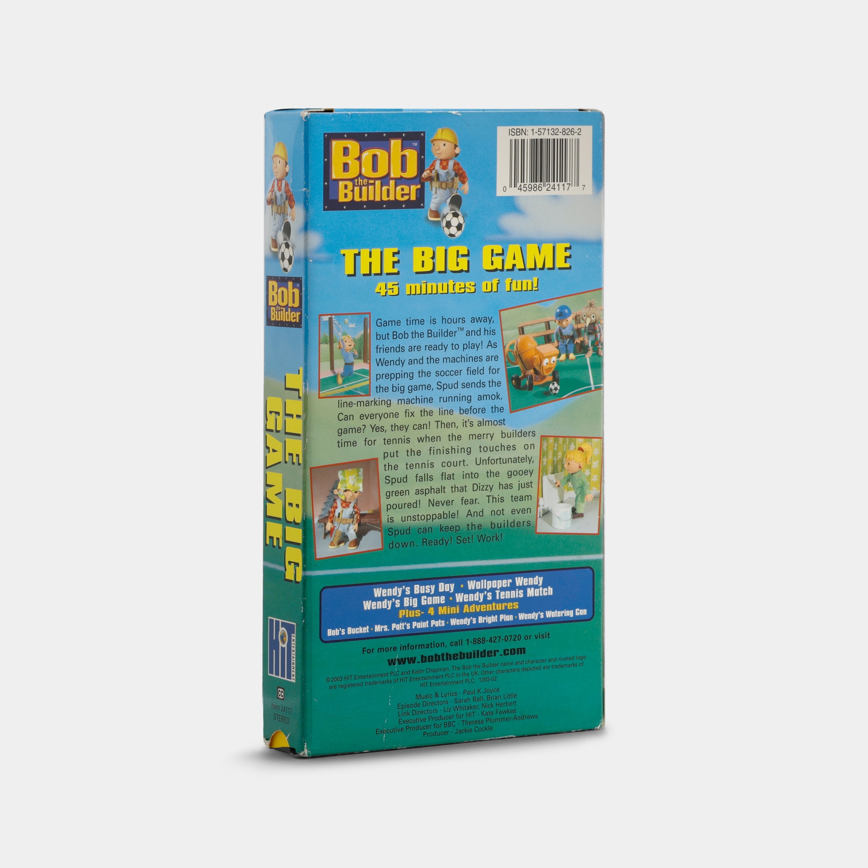 Bob the Builder: The Big Game VHS Tape