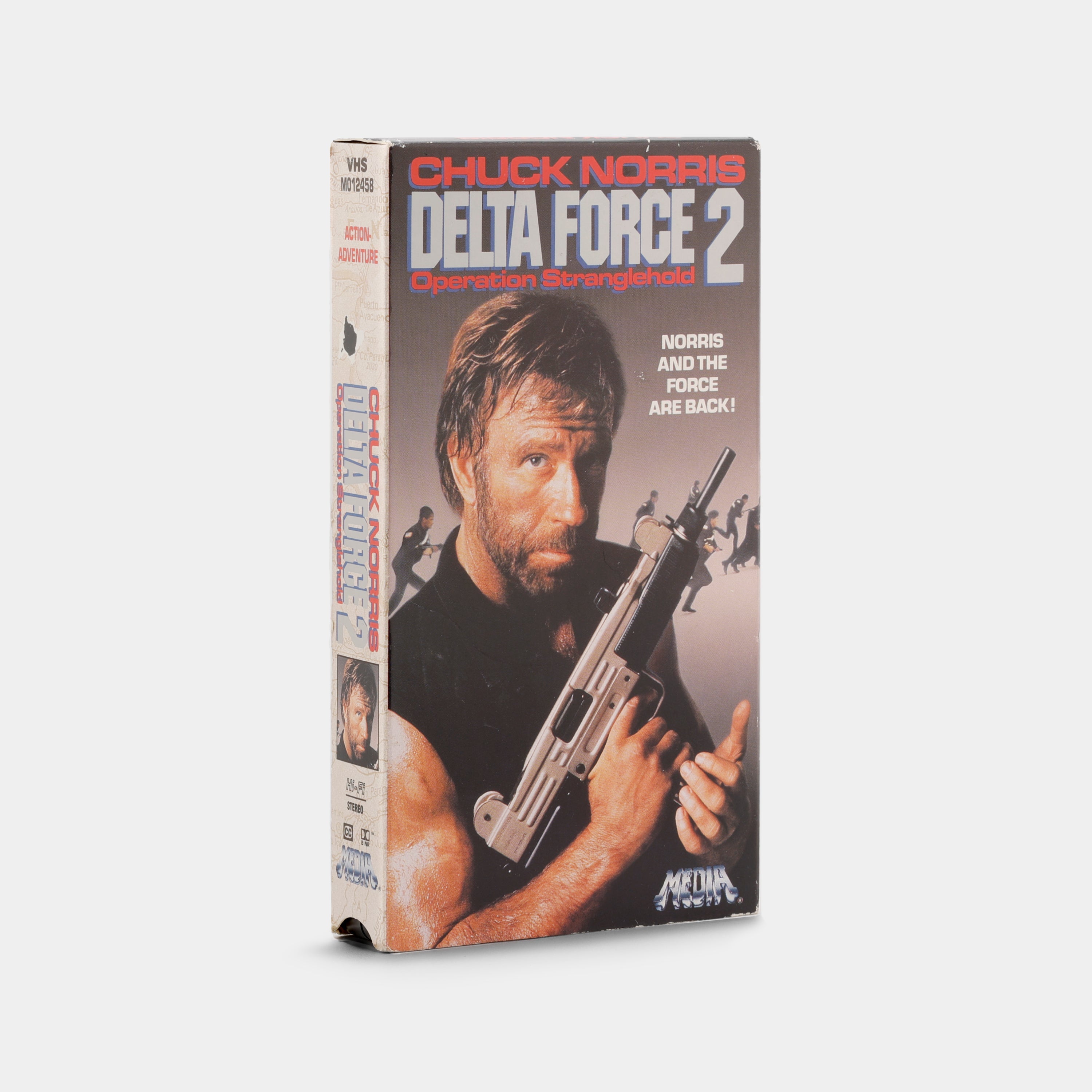 Delta Force 2: Operation Stranglehold VHS Tape