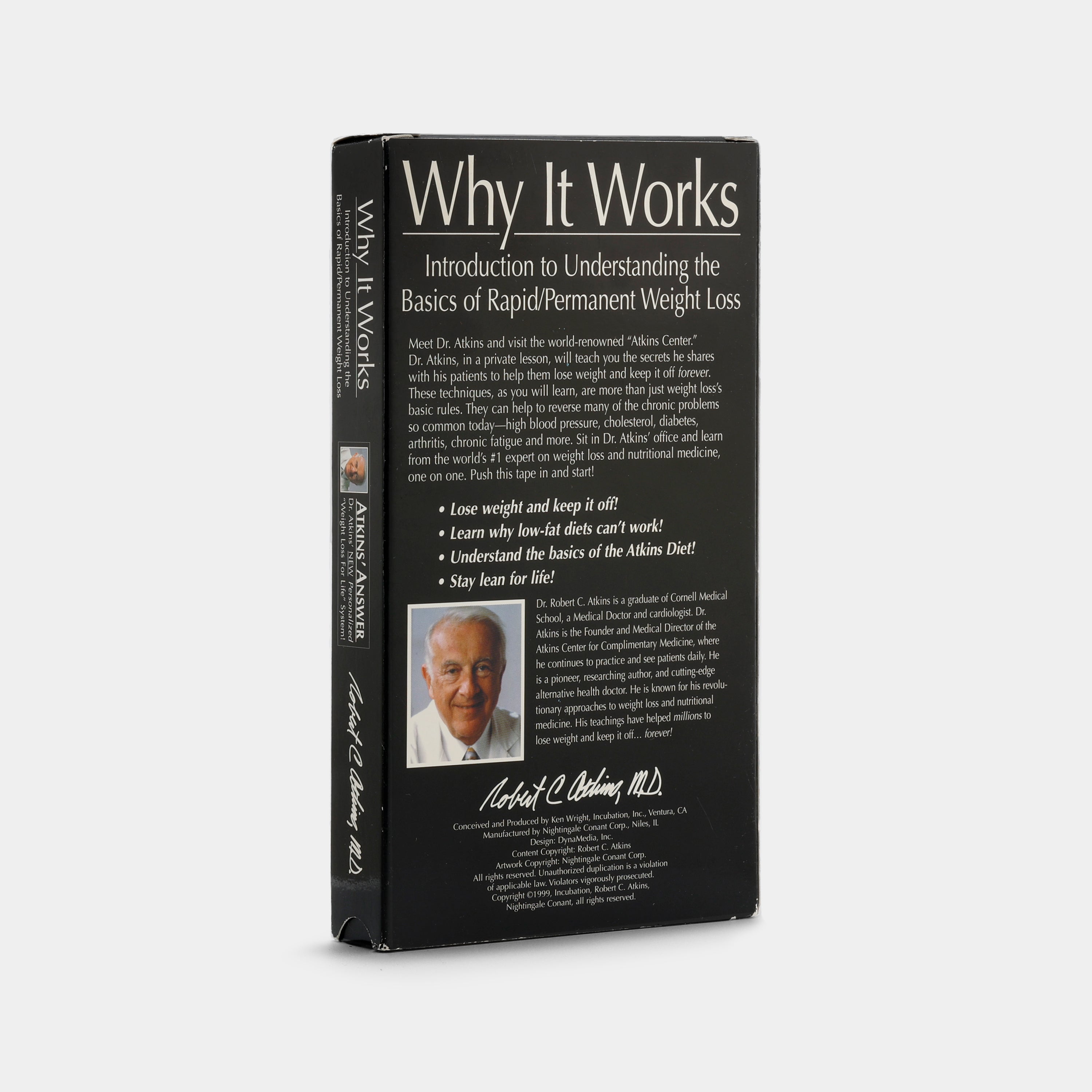 Why It Works: Atkins' Answer VHS Tape