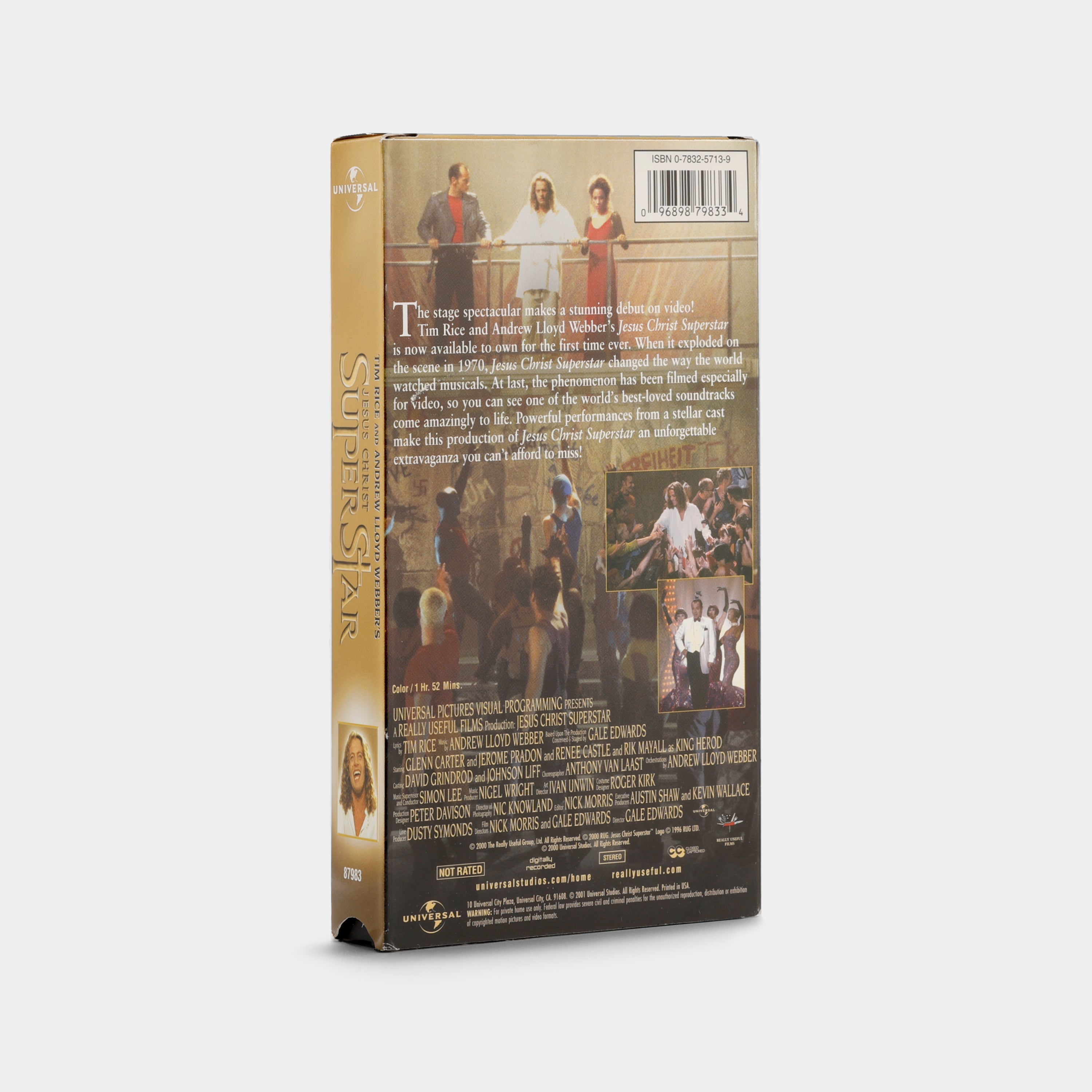Jesus Christ Superstar VHS Tape