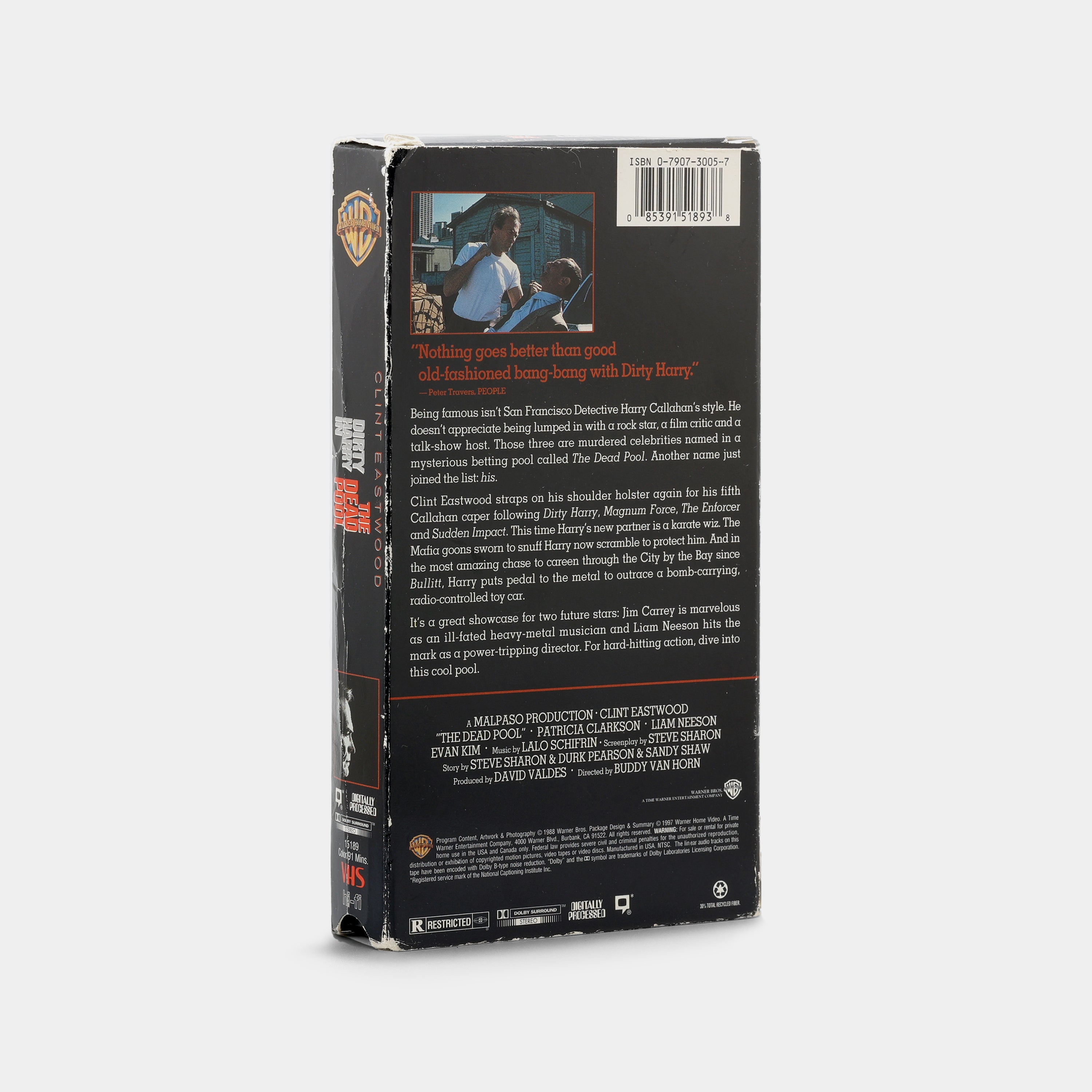 The Dead Pool VHS Tape