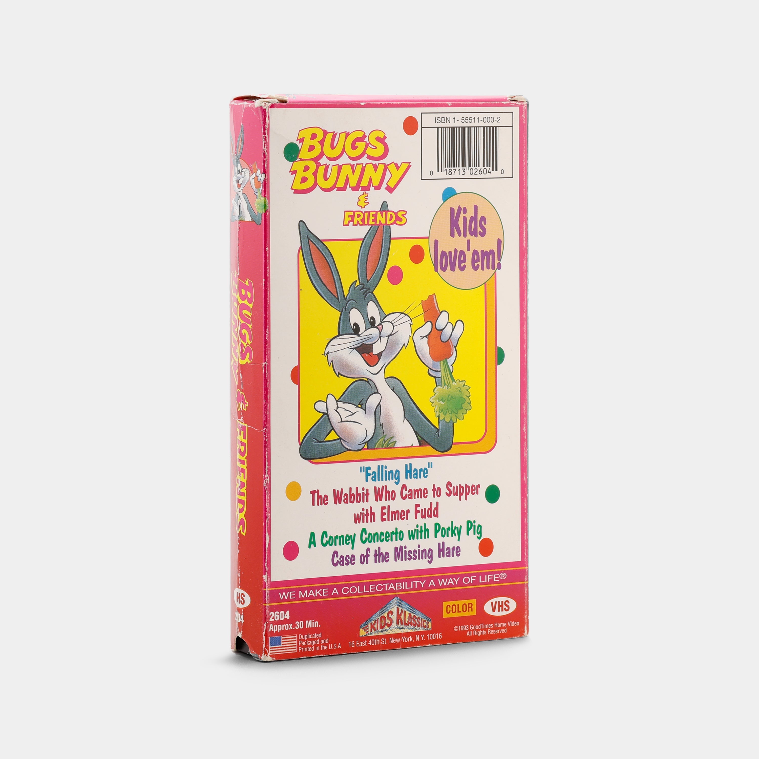 Bugs Bunny & Friends VHS Tape
