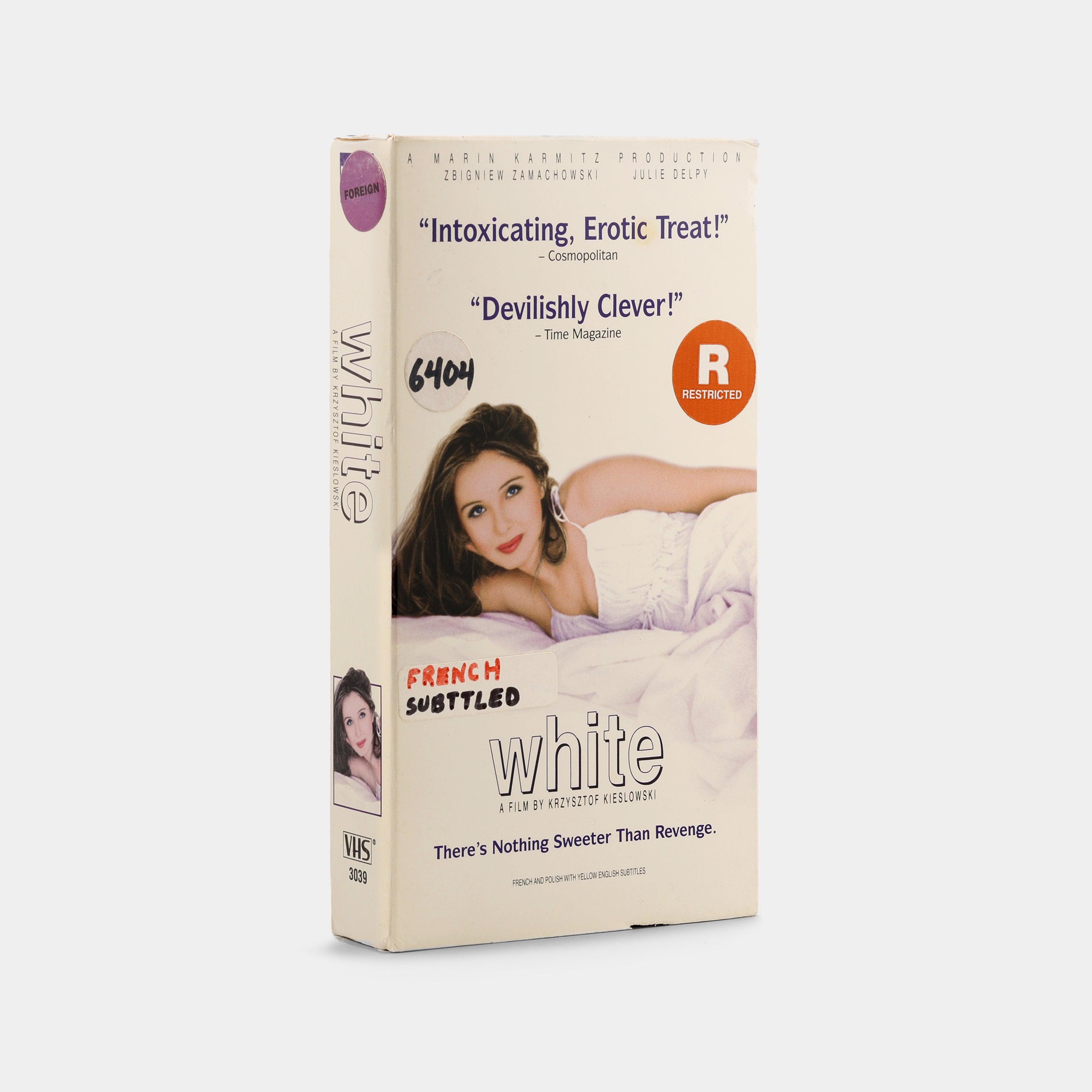 Three Colors: White VHS Tape