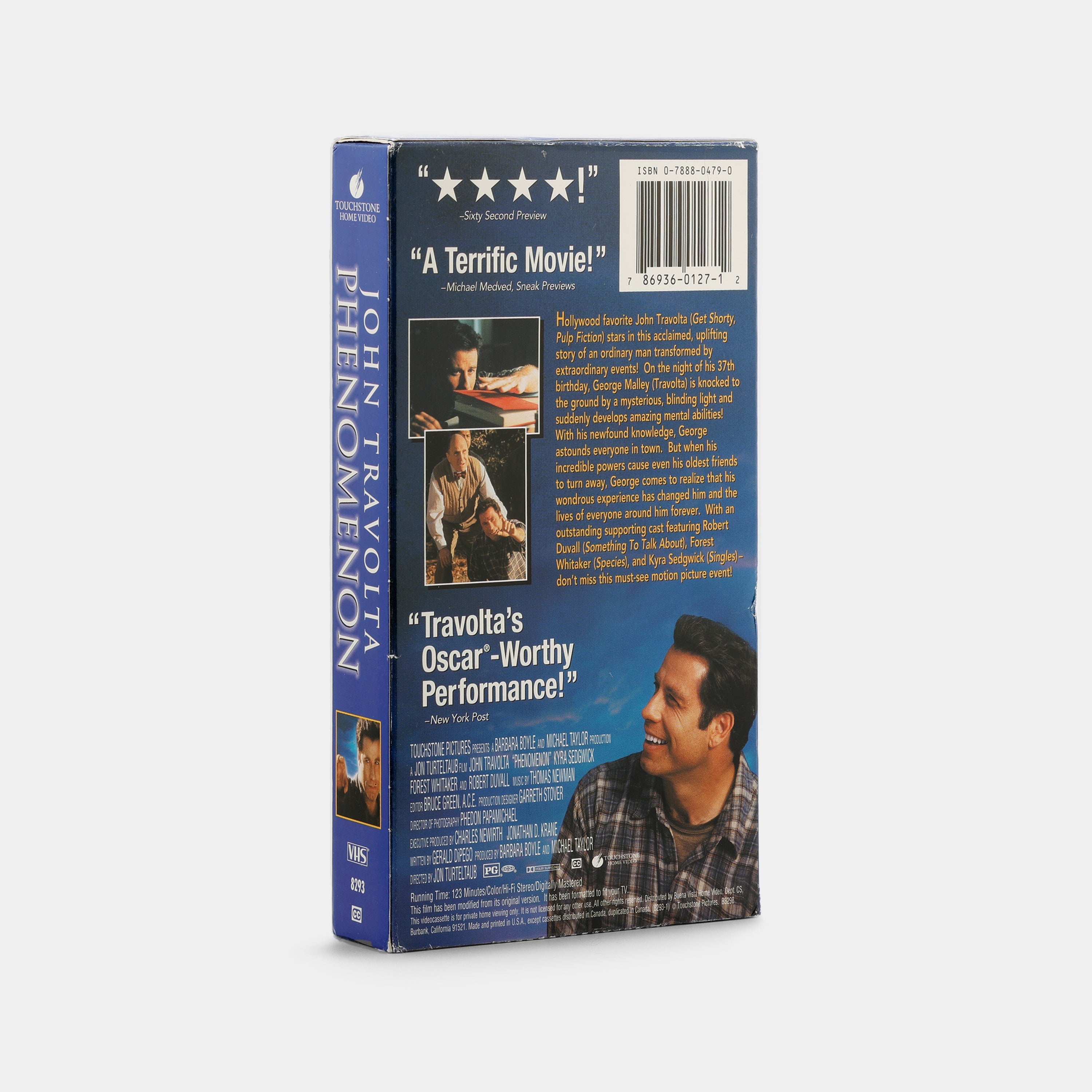 Phenomenon VHS Tape
