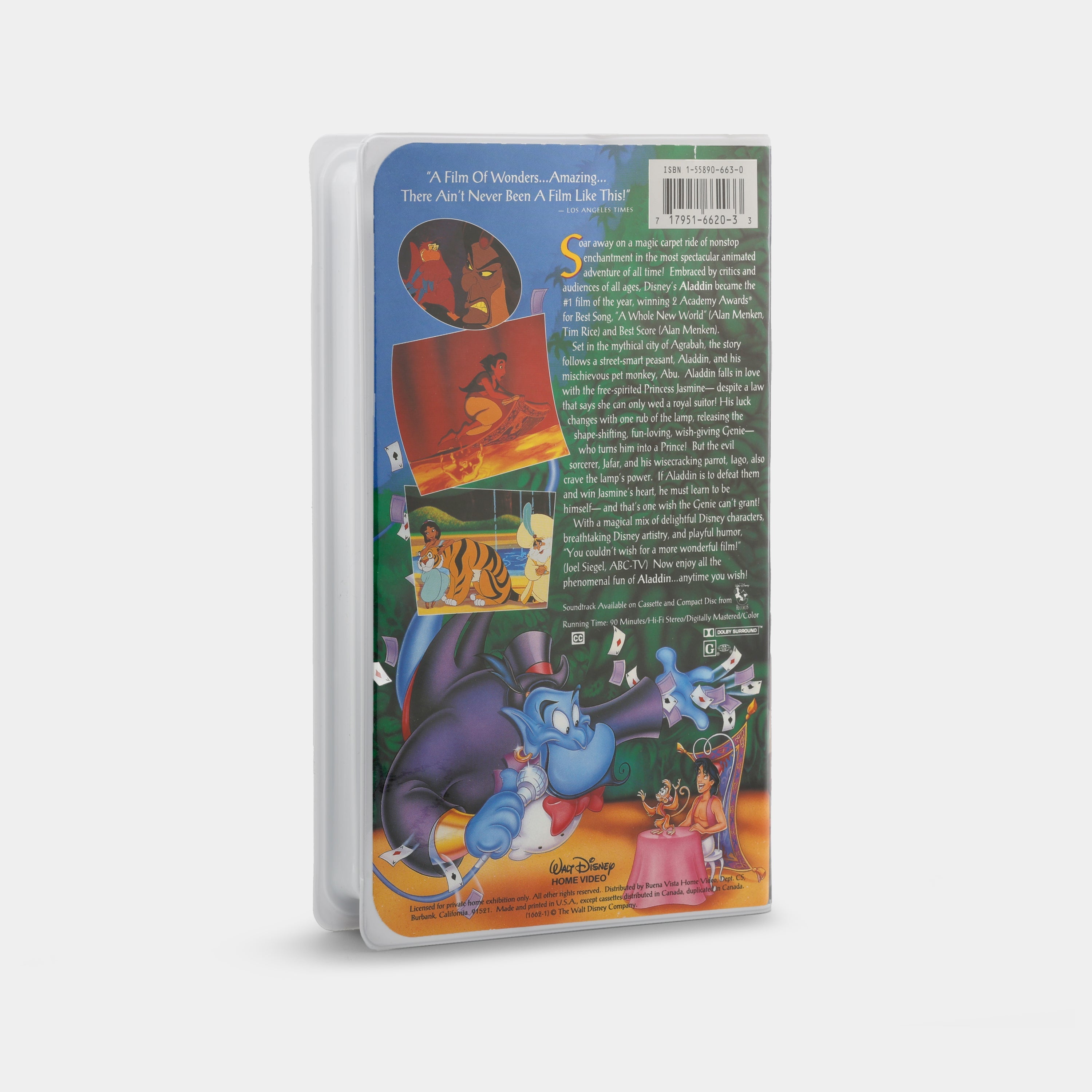 Aladdin VHS Tape