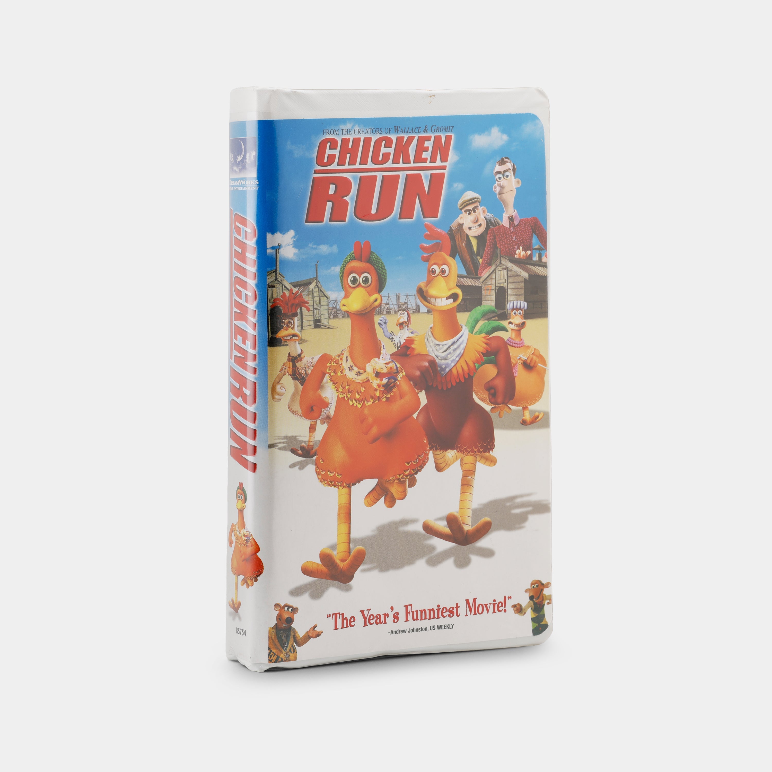 Chicken Run VHS Tape