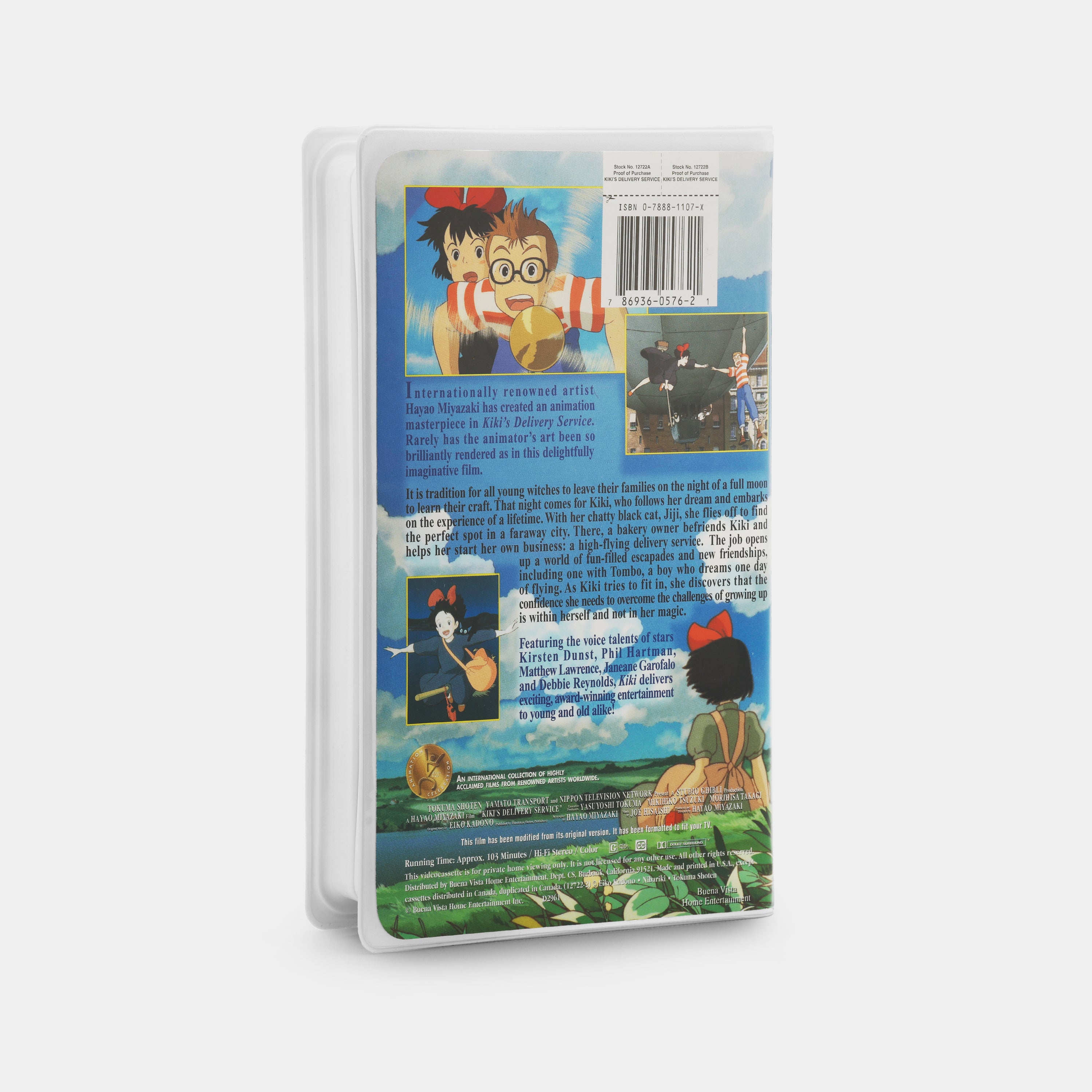 Kiki's Delivery Service VHS Tape